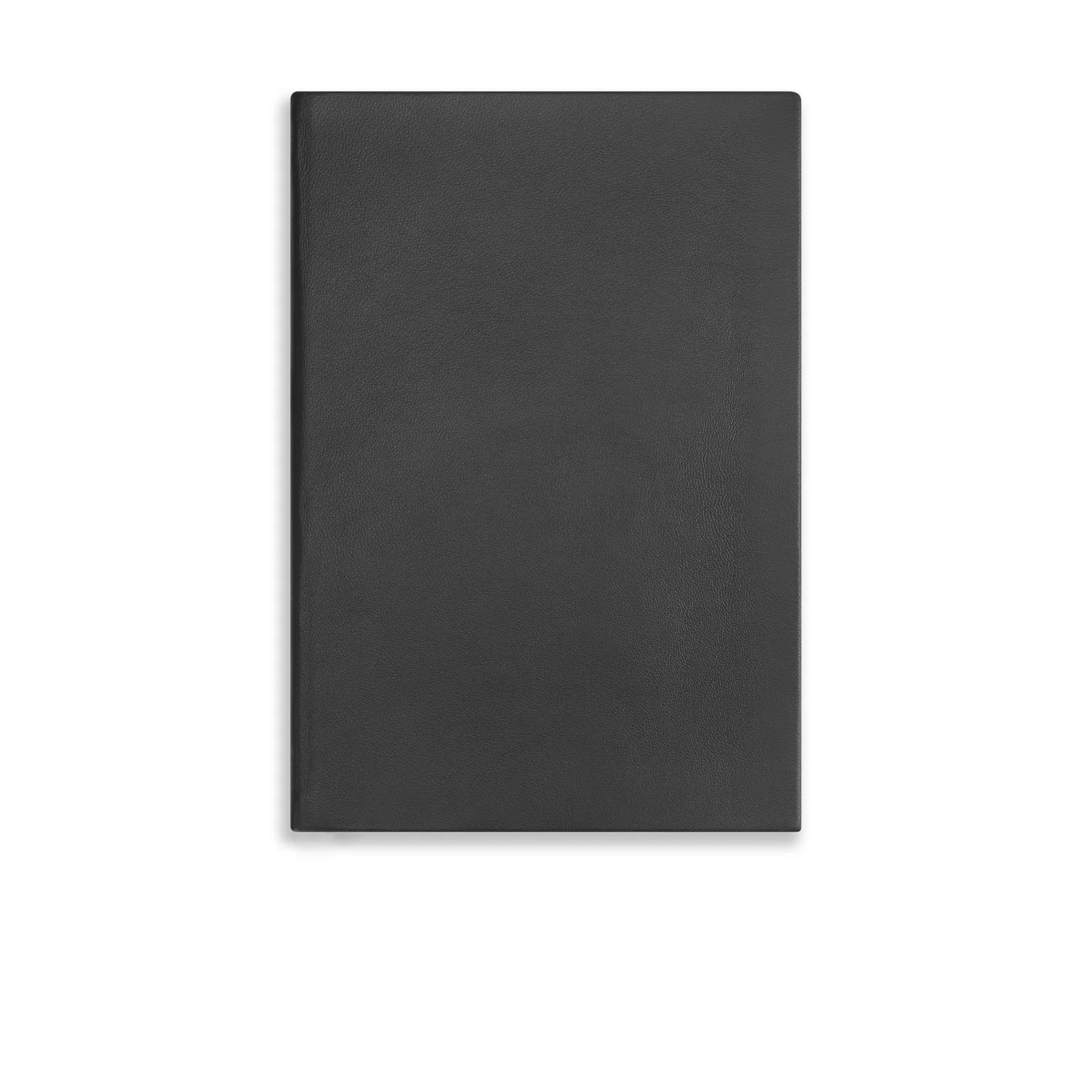 A5 Leather Bound Black Notebook