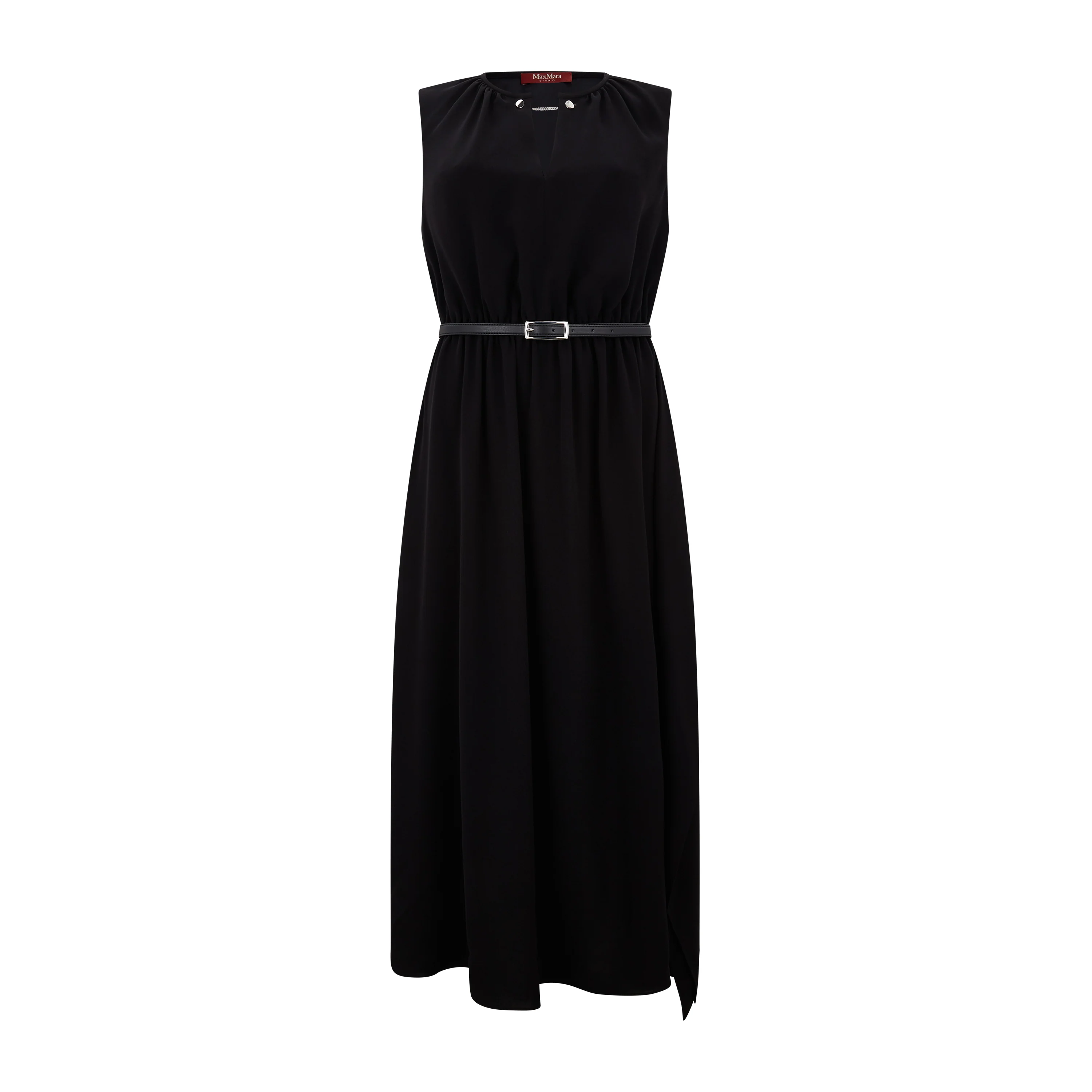 Amour Black Cady Dress