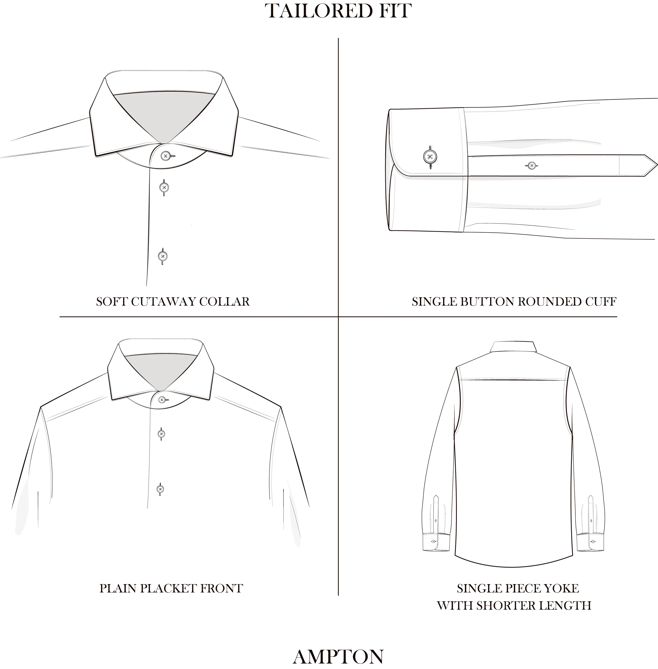 Ampton White Linen Shirt - Image 3