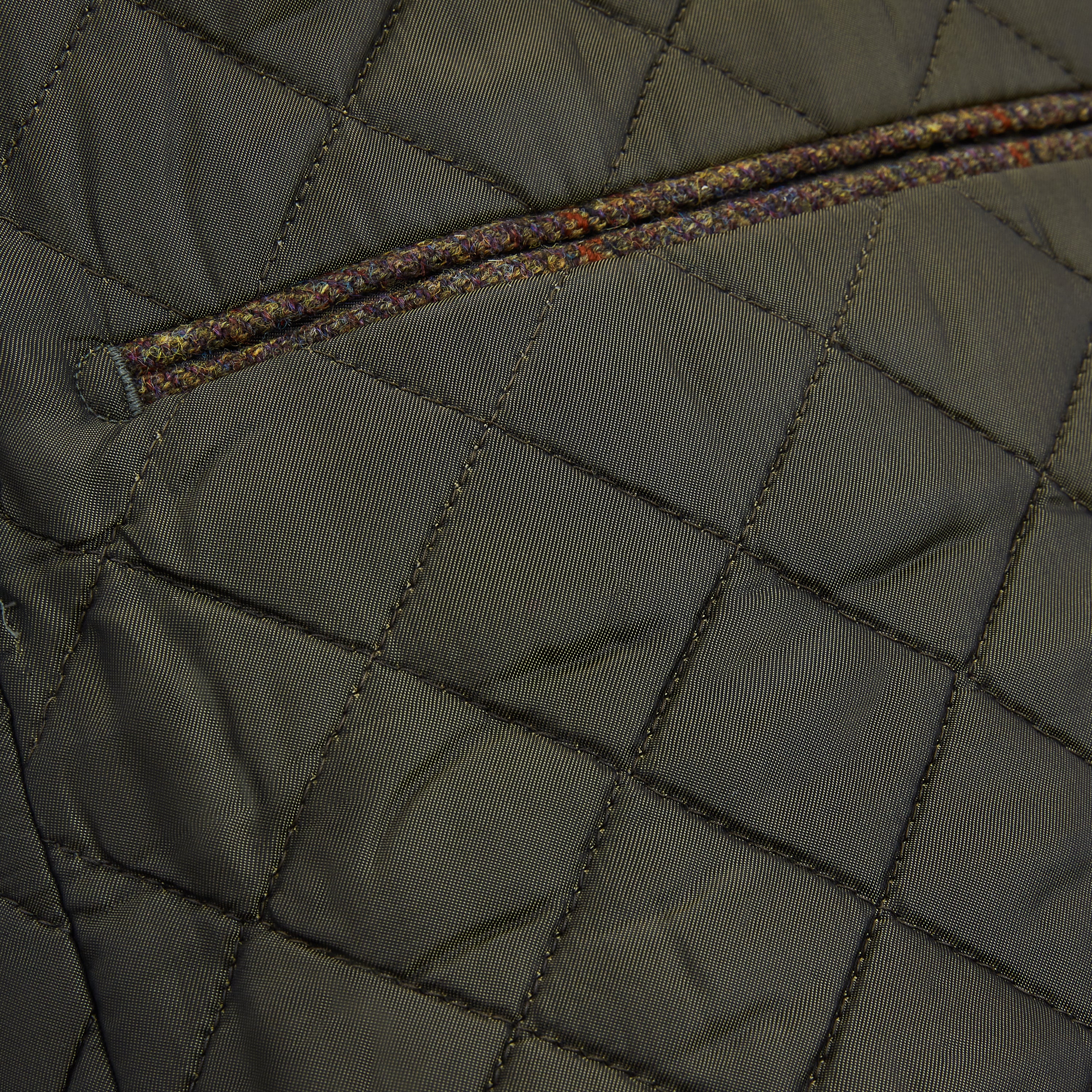 Arthur Green Rust Check Tweed Gilet - Image 5