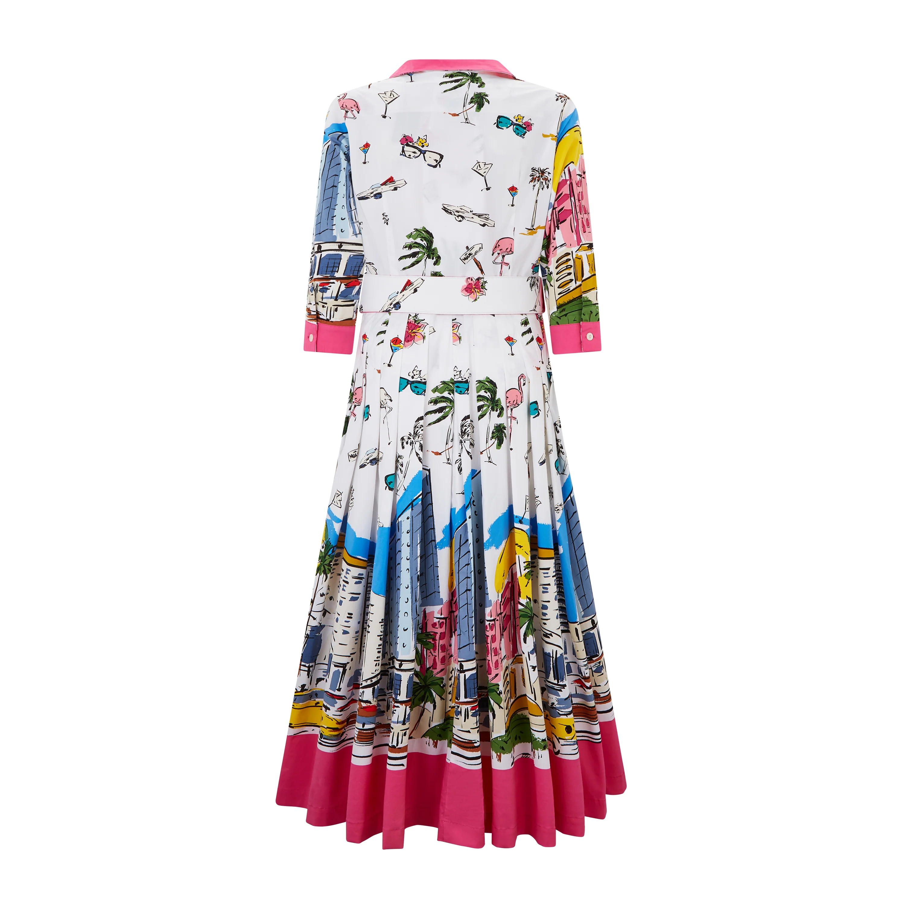 Audrey 4 Monaco Cotton Dress - Image 2