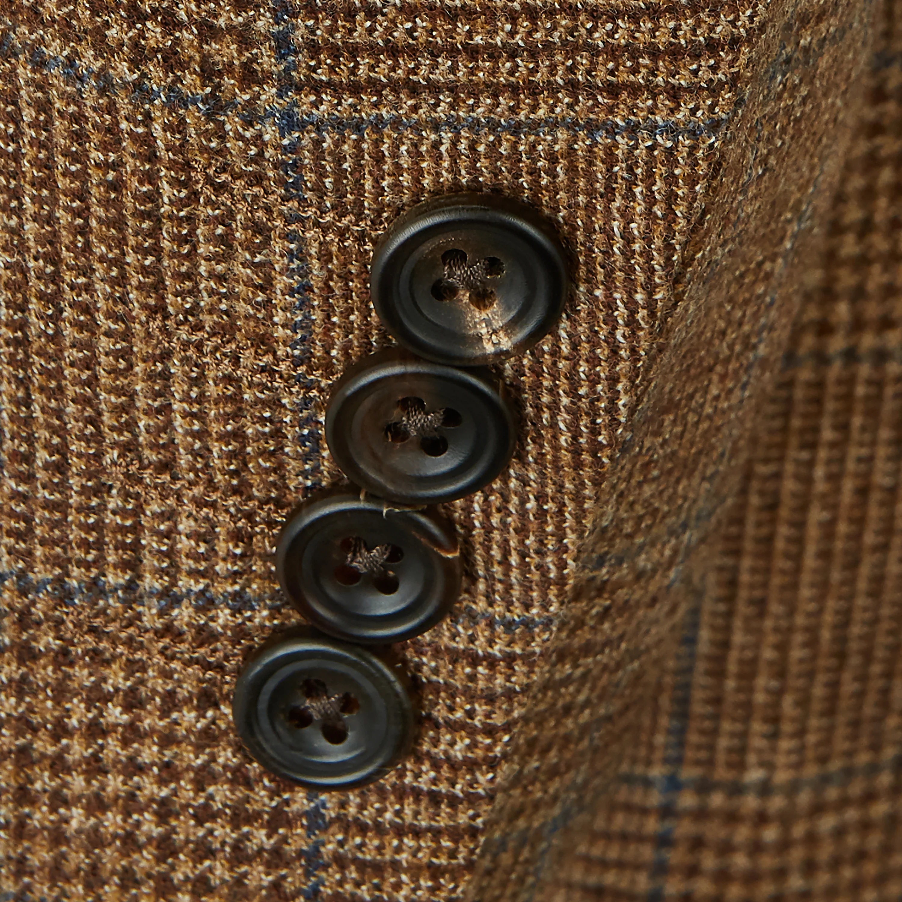 Barnes Beige Check Suit - Image 4