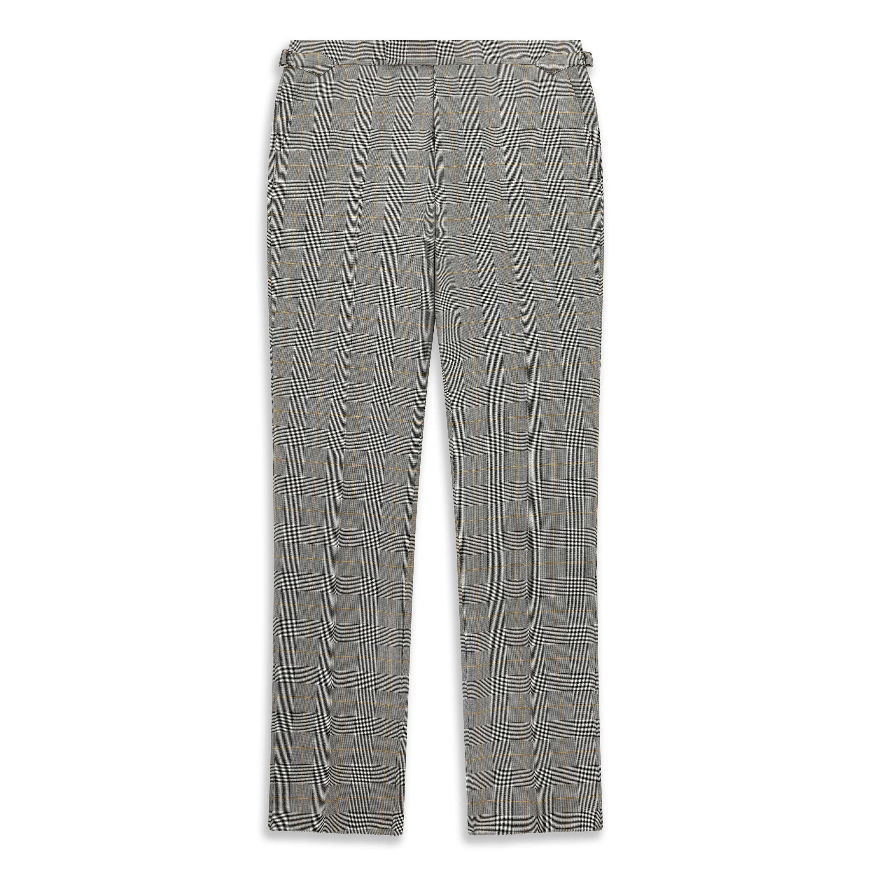 Barnes Black White Prince Of Wales Suit - Image 6