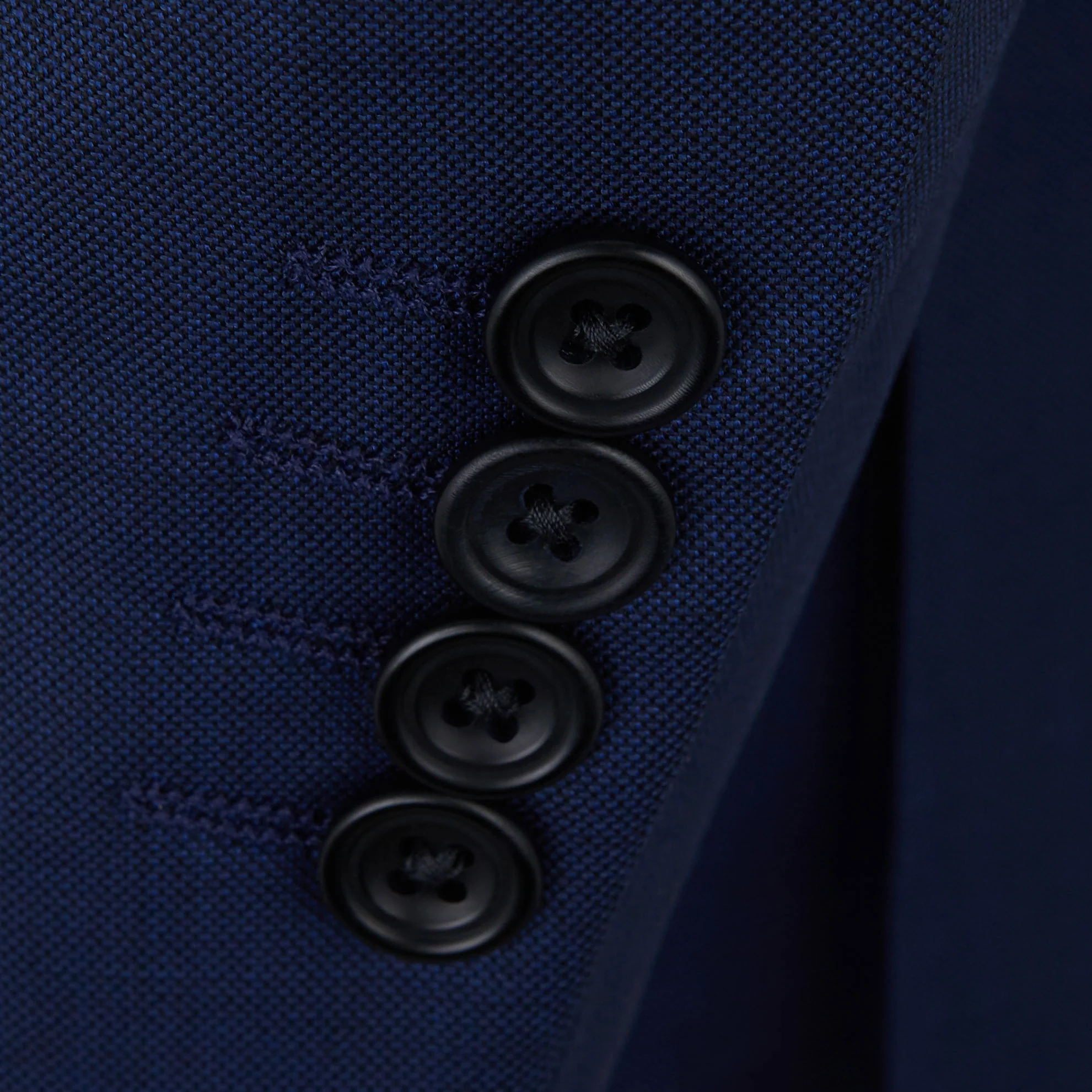 Barnes Navy Plain Weave Suit - Image 4