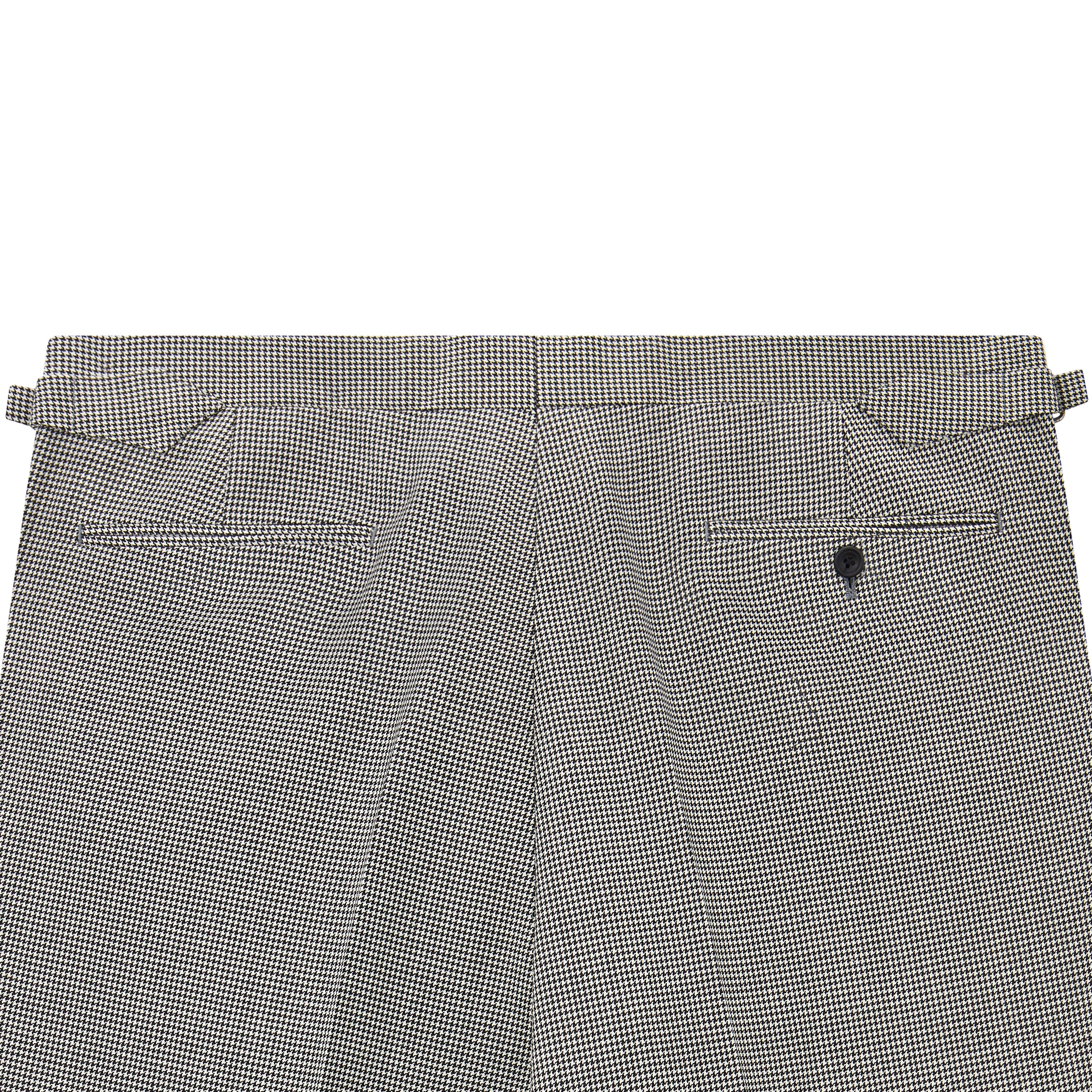 Barney Black and White Houndstooth Trouser - Image 3