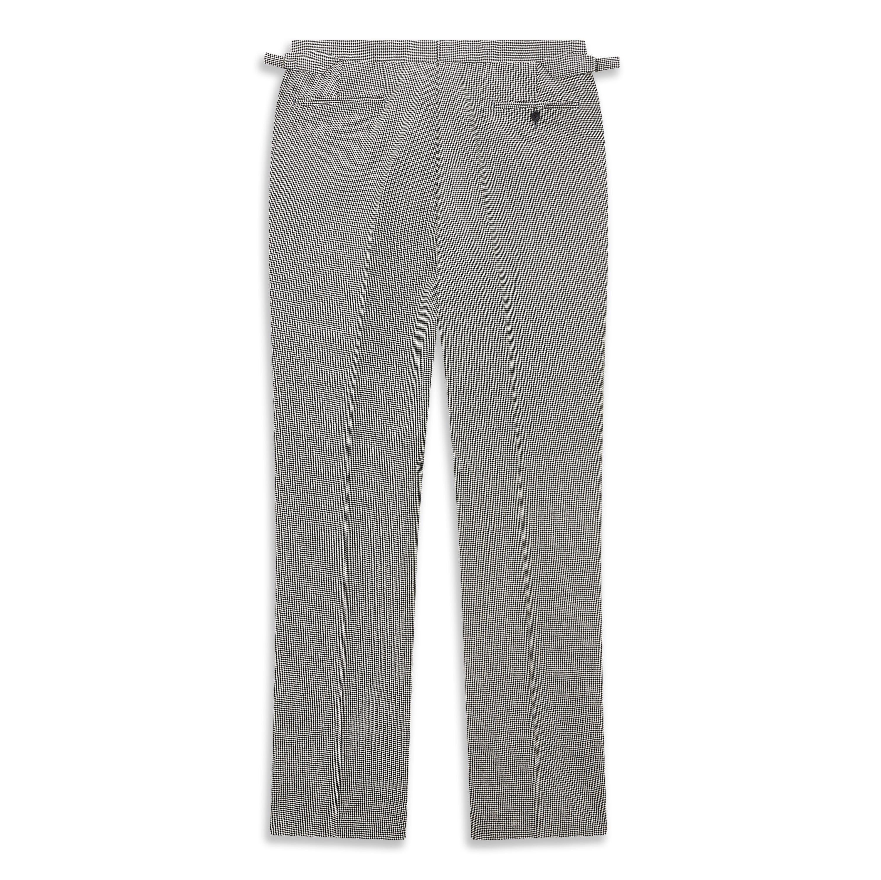 Barney Black and White Houndstooth Trouser - Image 5