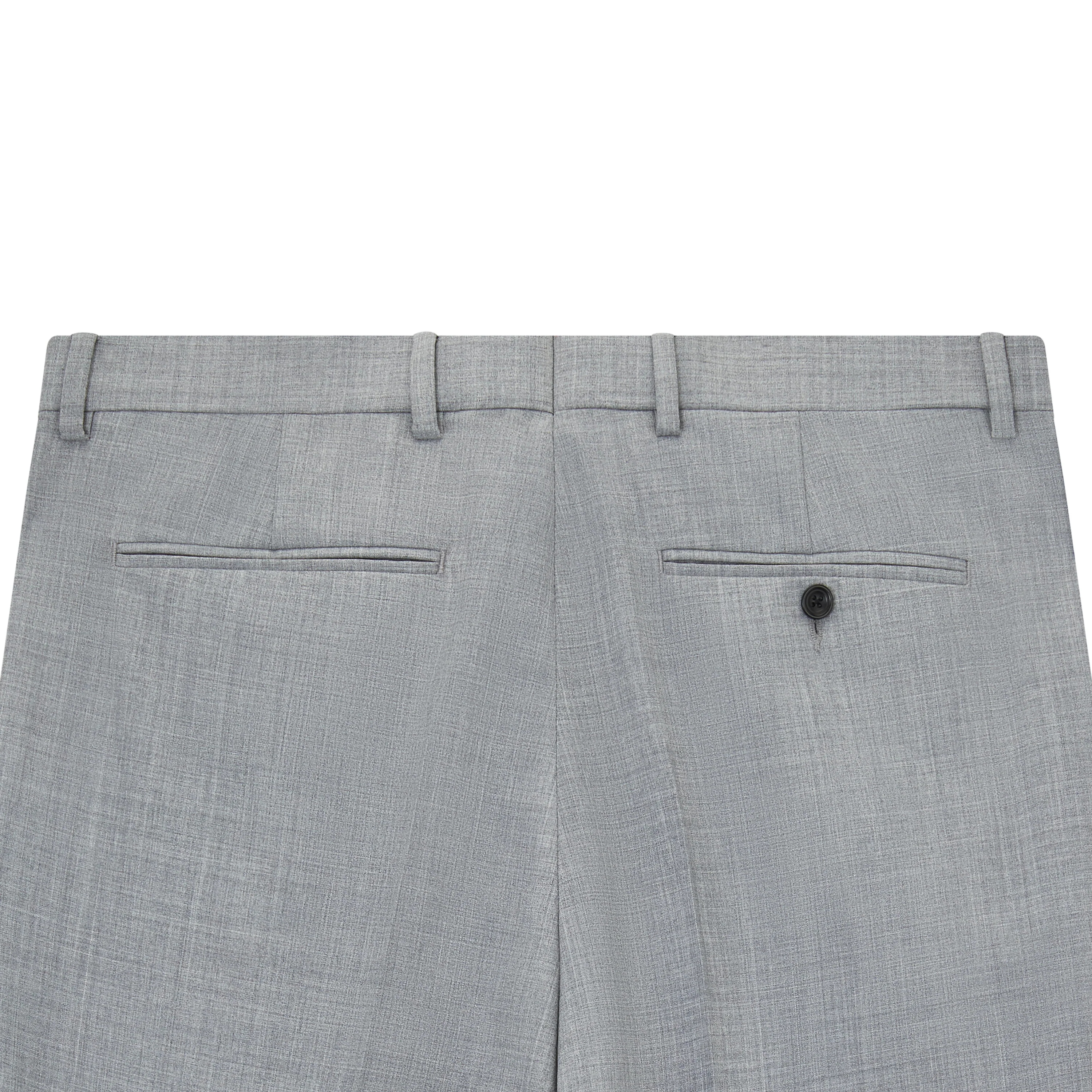 Barney Grey Tropical Panama Trouser - Image 5