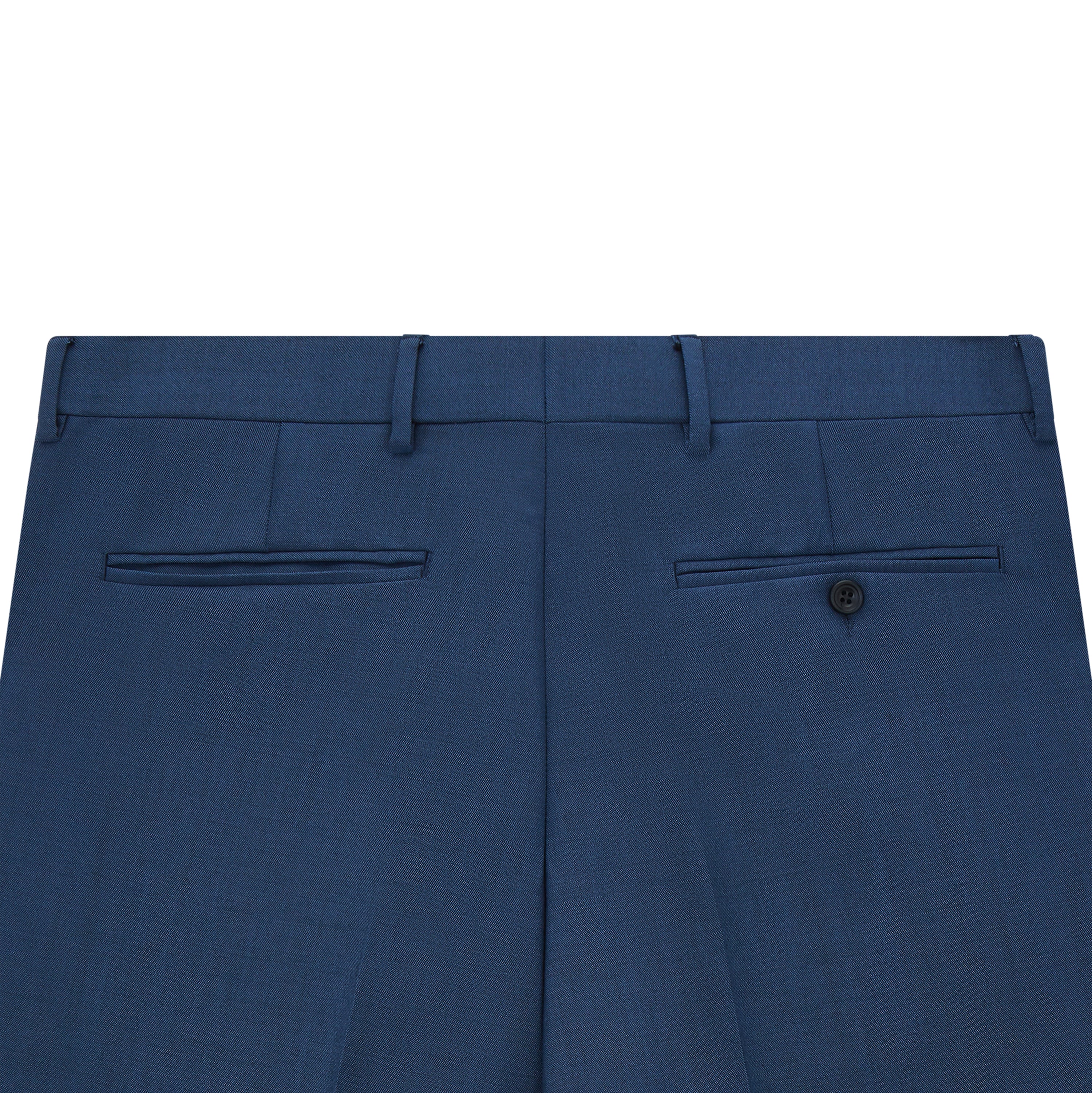 Barney Navy Wool Mohair Trouser - Image 5