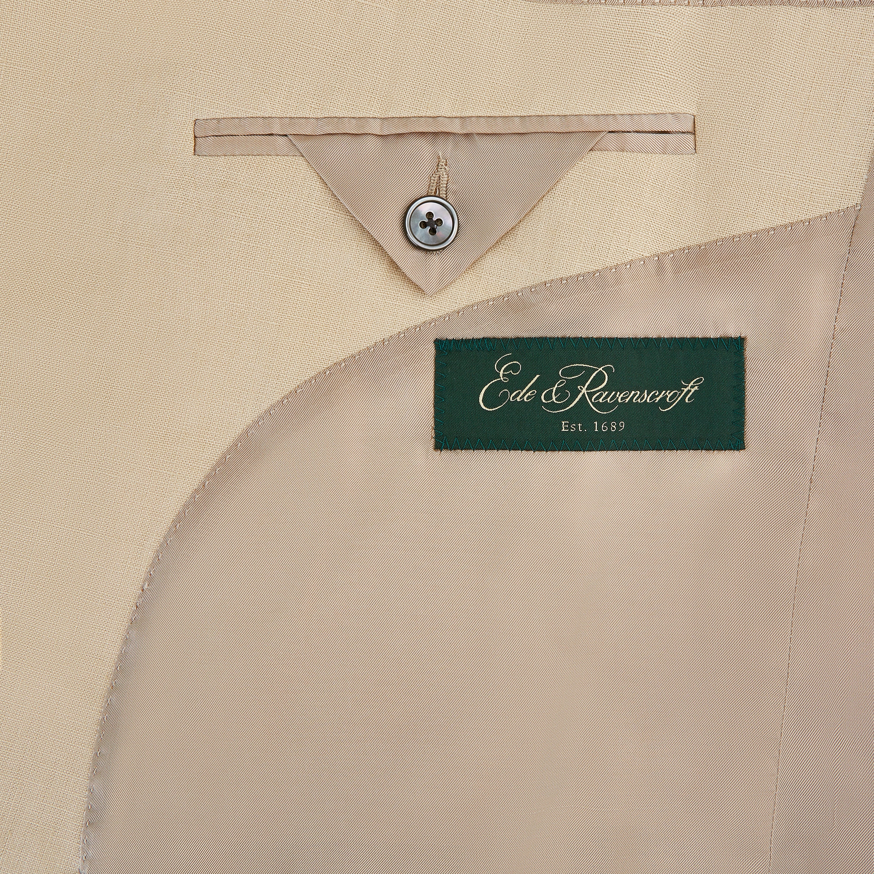 Baylen Beige Linen Jacket - Image 3