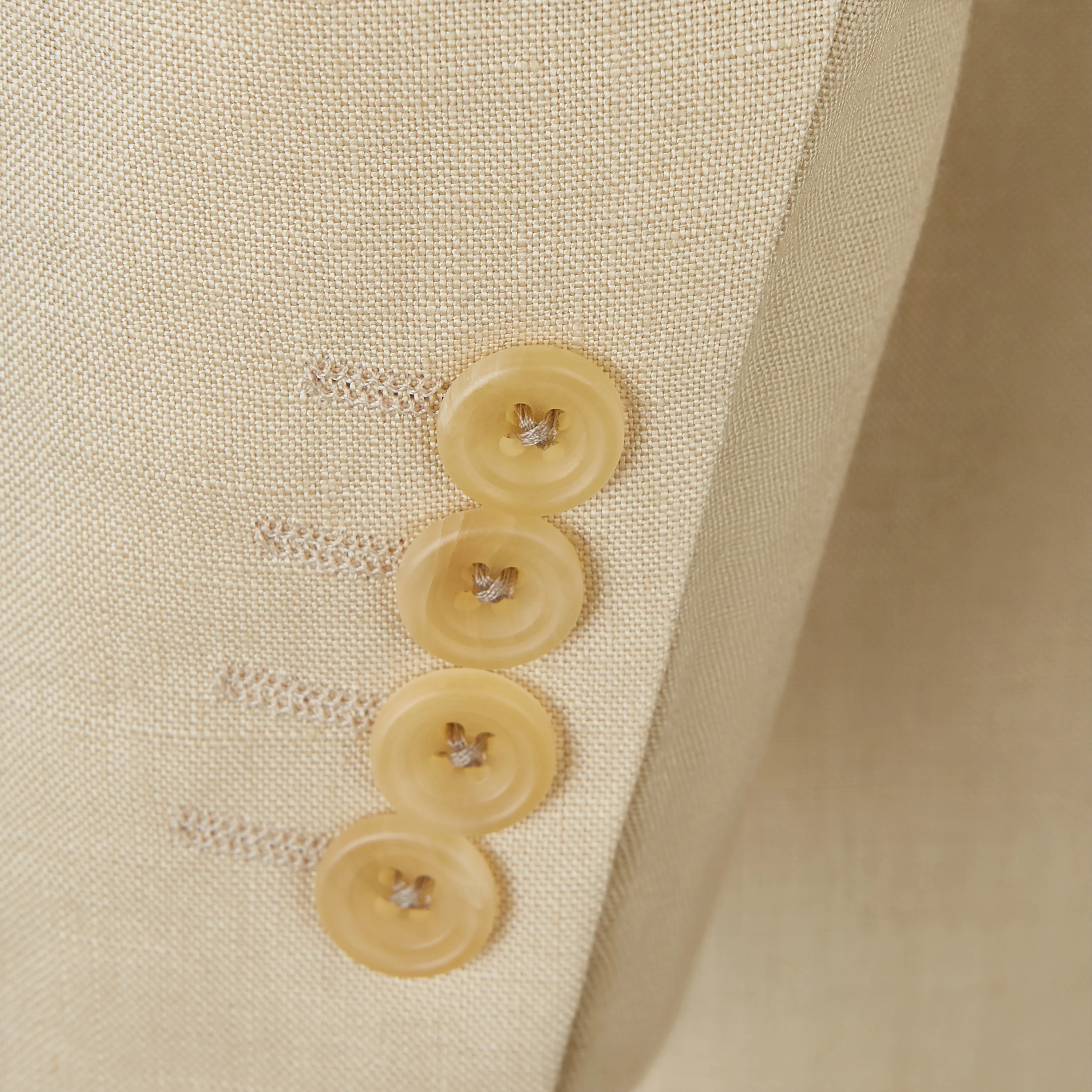 Baylen Beige Linen Jacket - Image 4