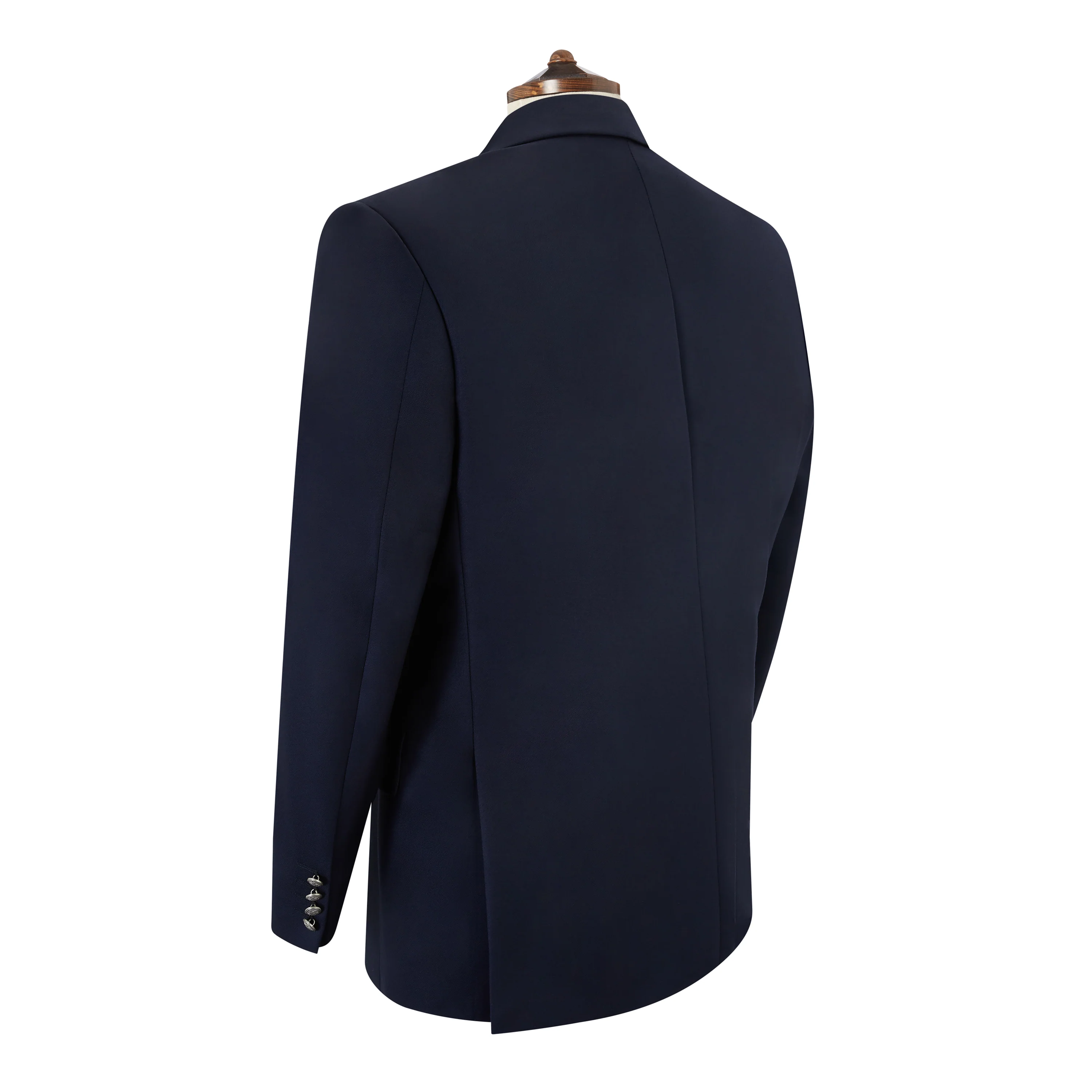 Bentley Navy Single Breasted Wool Blazer - Image 5