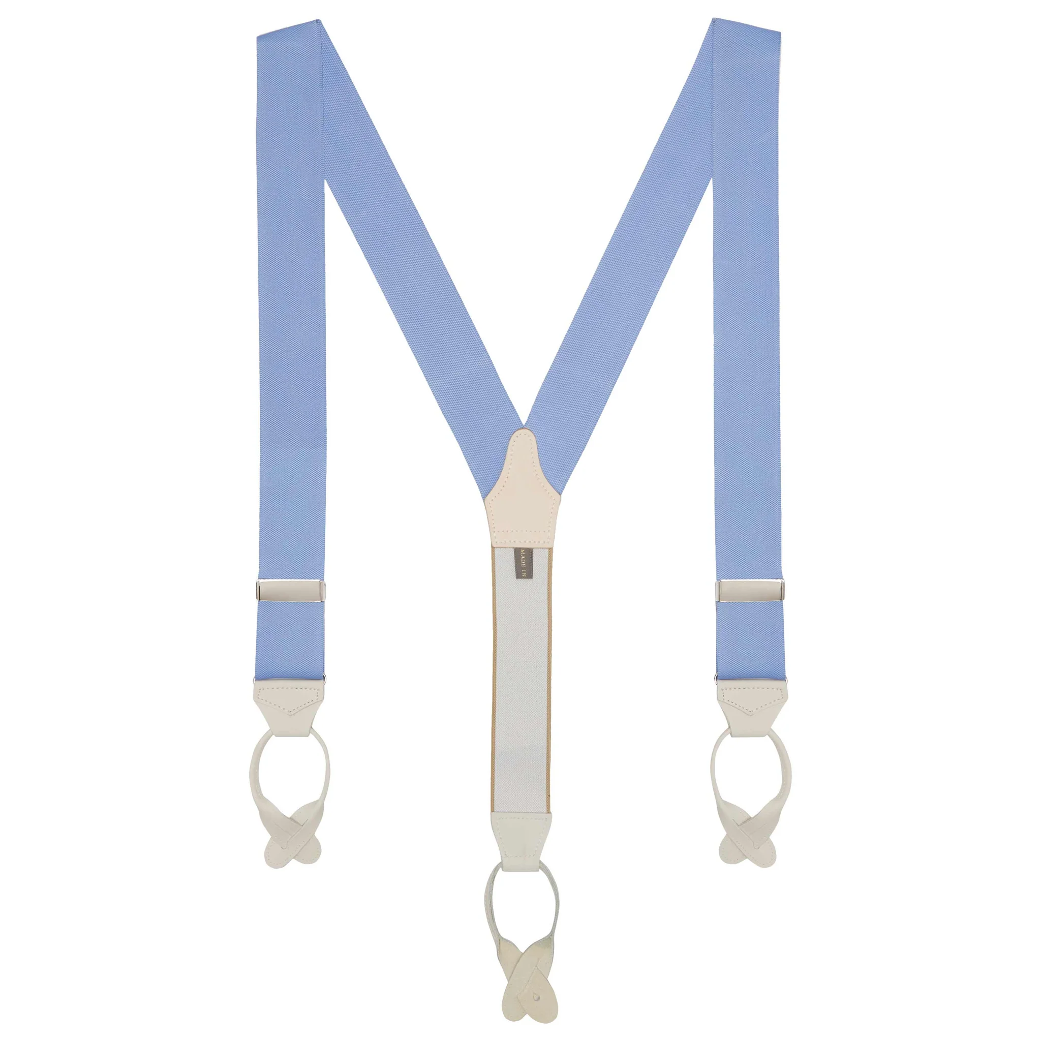 Light Blue Barathea Braces - Image 2