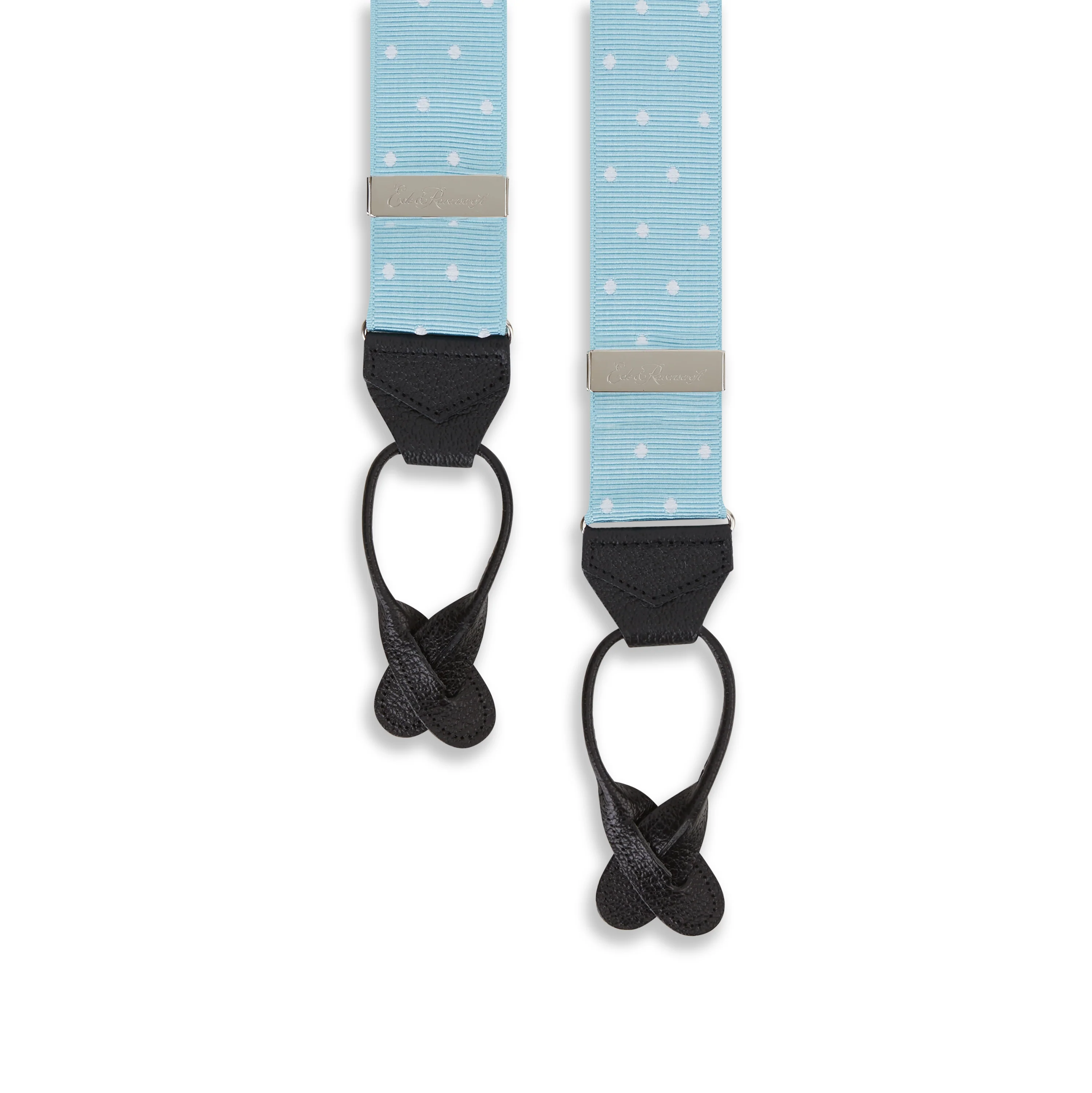 Mint White Webbed Spot Braces