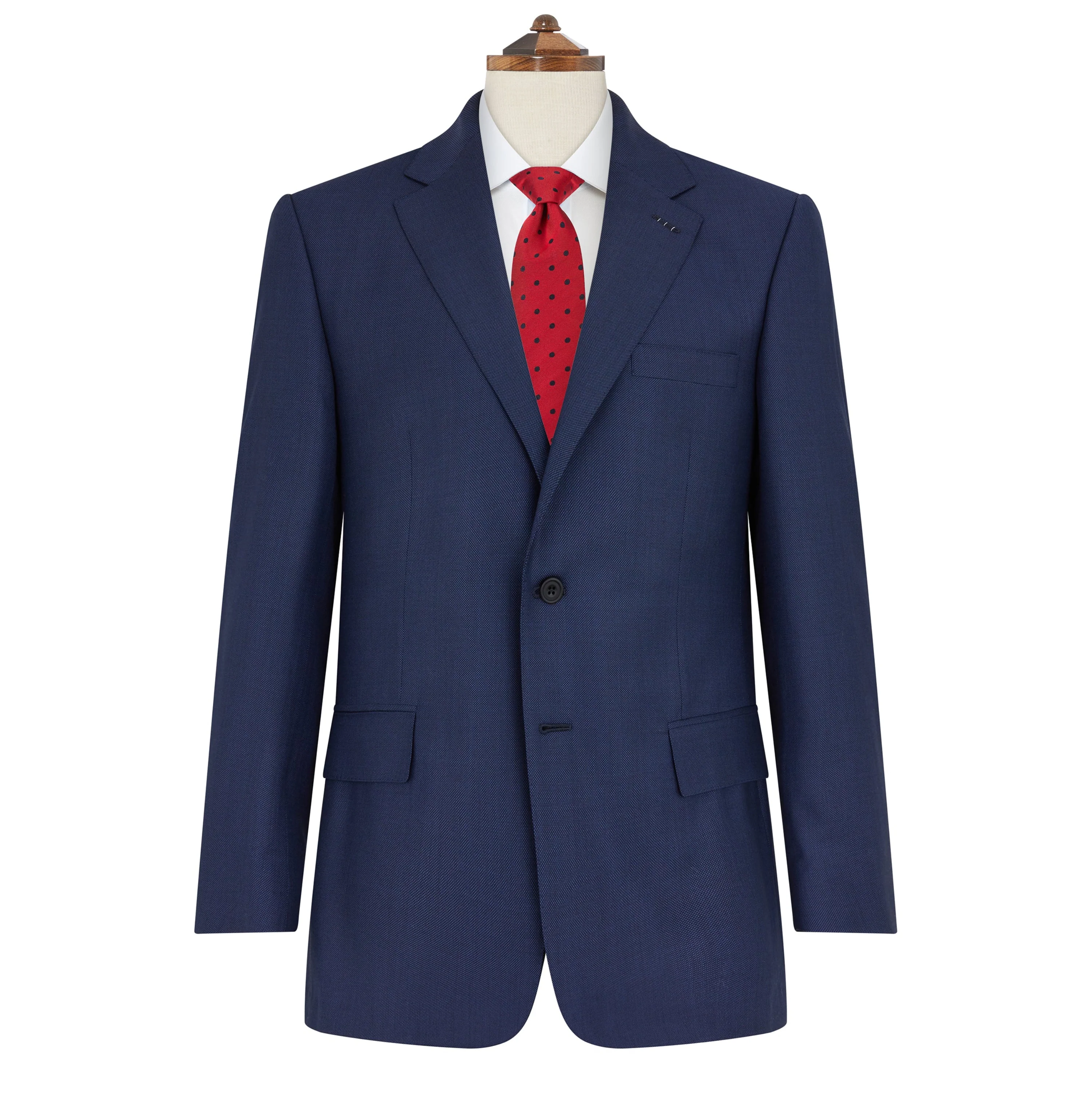 Grosvenor Light Navy Birdseye Super 150s Wool Suit