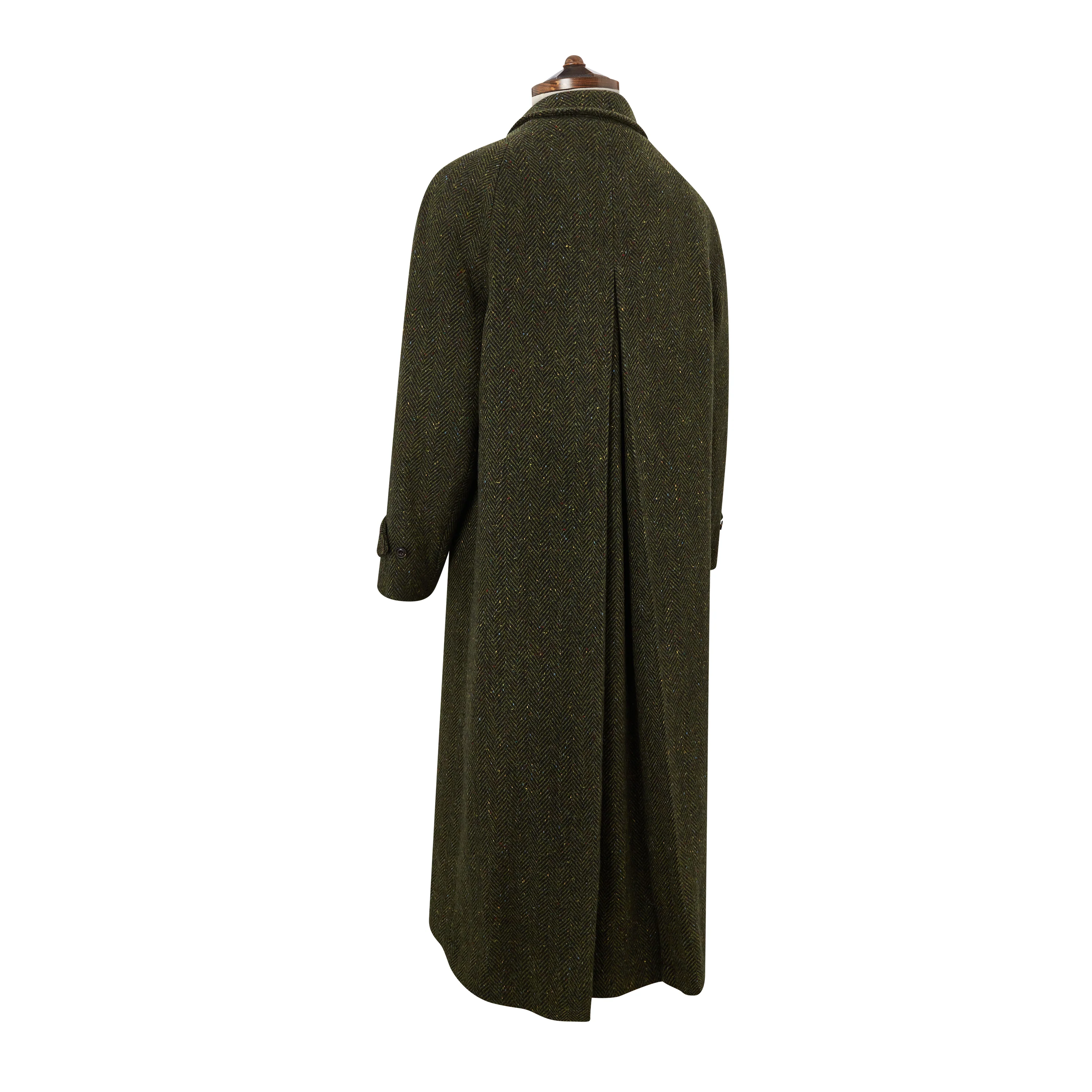 Harrogate Green Herringbone Coat - Image 3