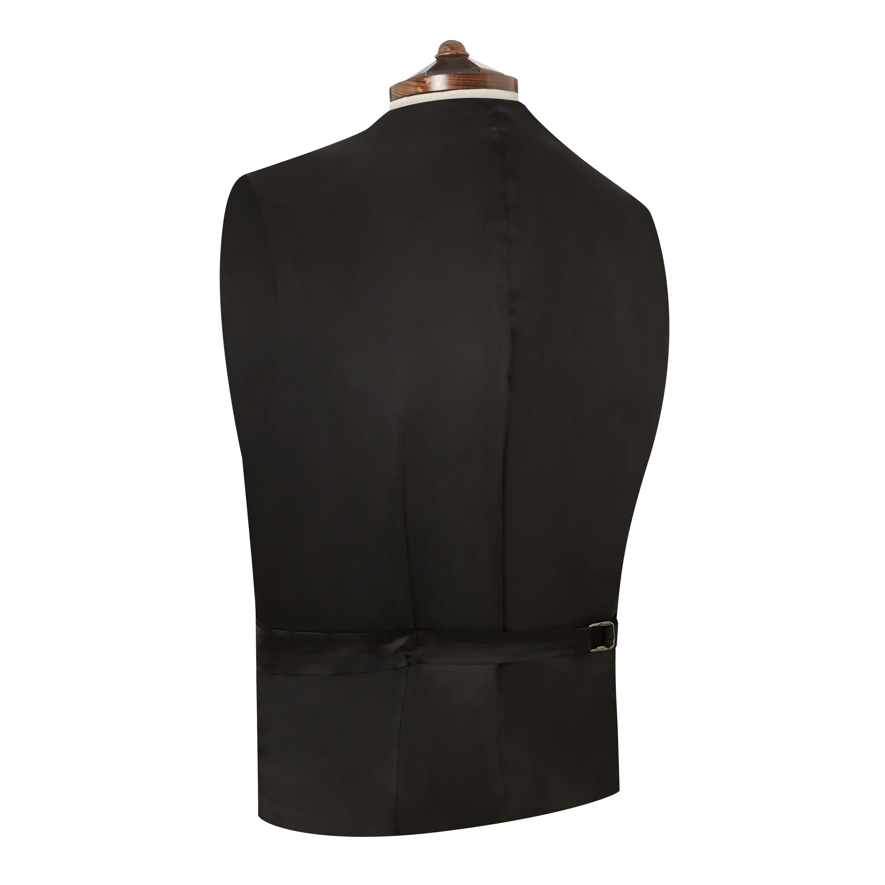 Hayward Blue Black Check Evening Waistcoat - Image 3