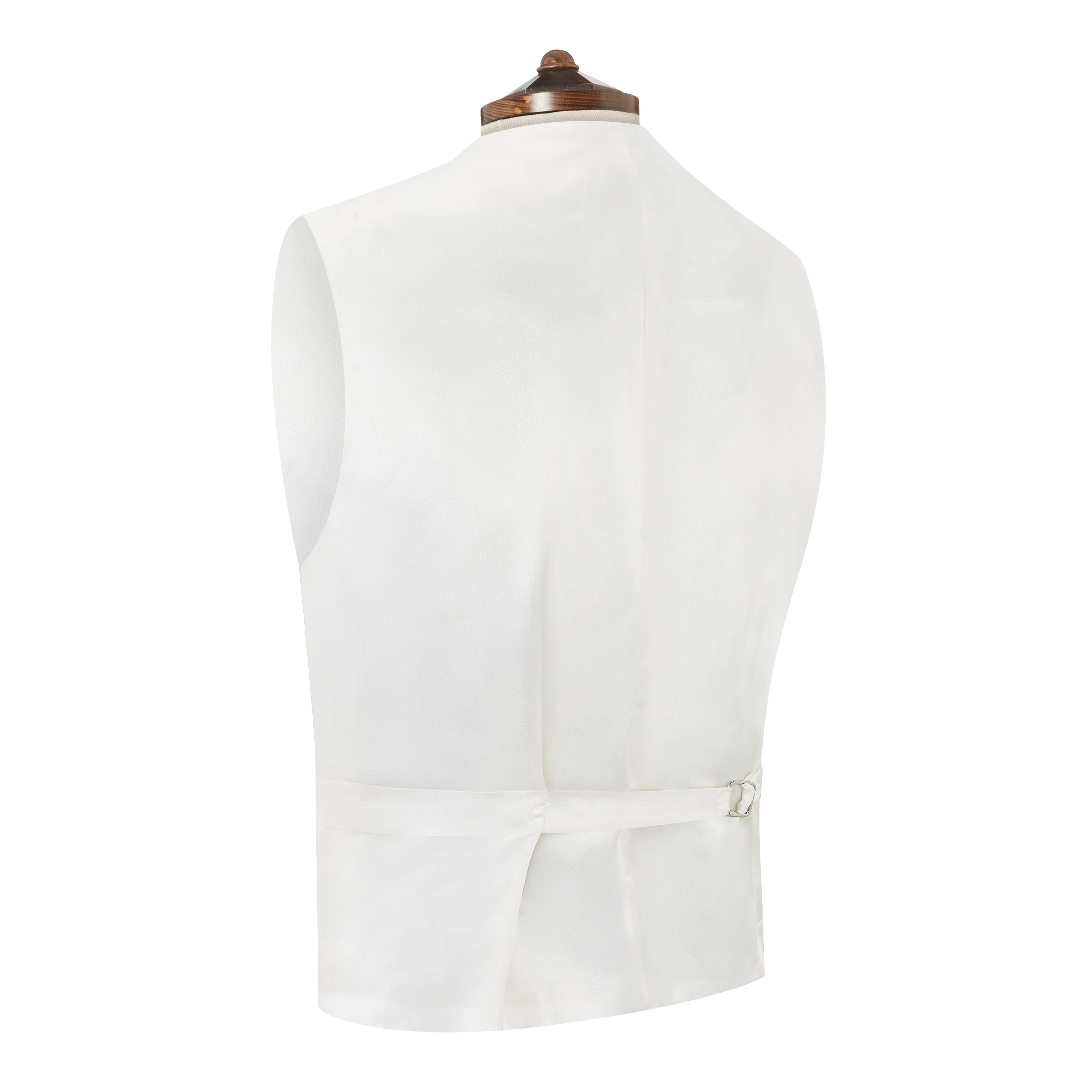 Hayward Coral Linen Waistcoat - Image 2