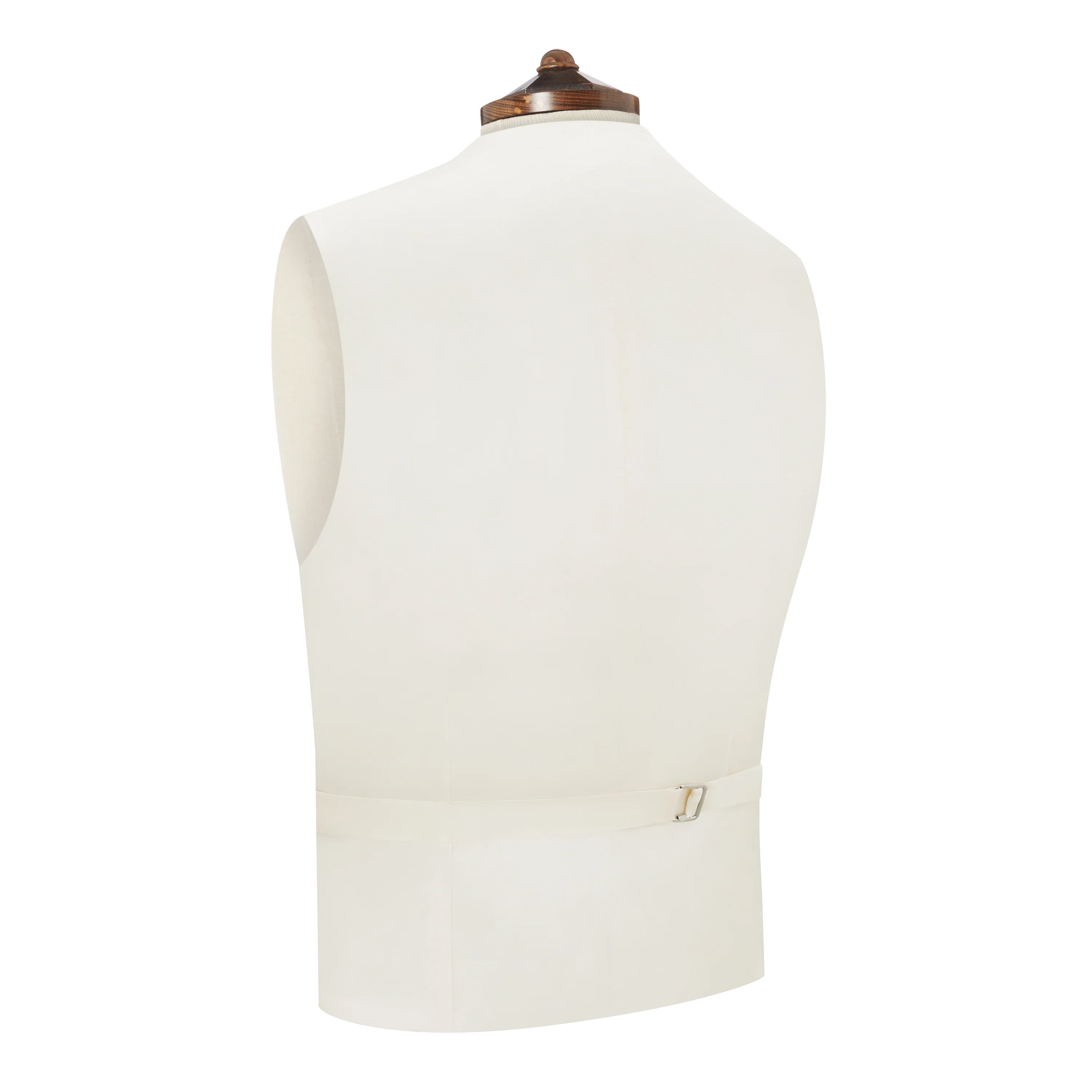 Hayward Green Cream Houndstooth Silk Waistcoat - Image 3