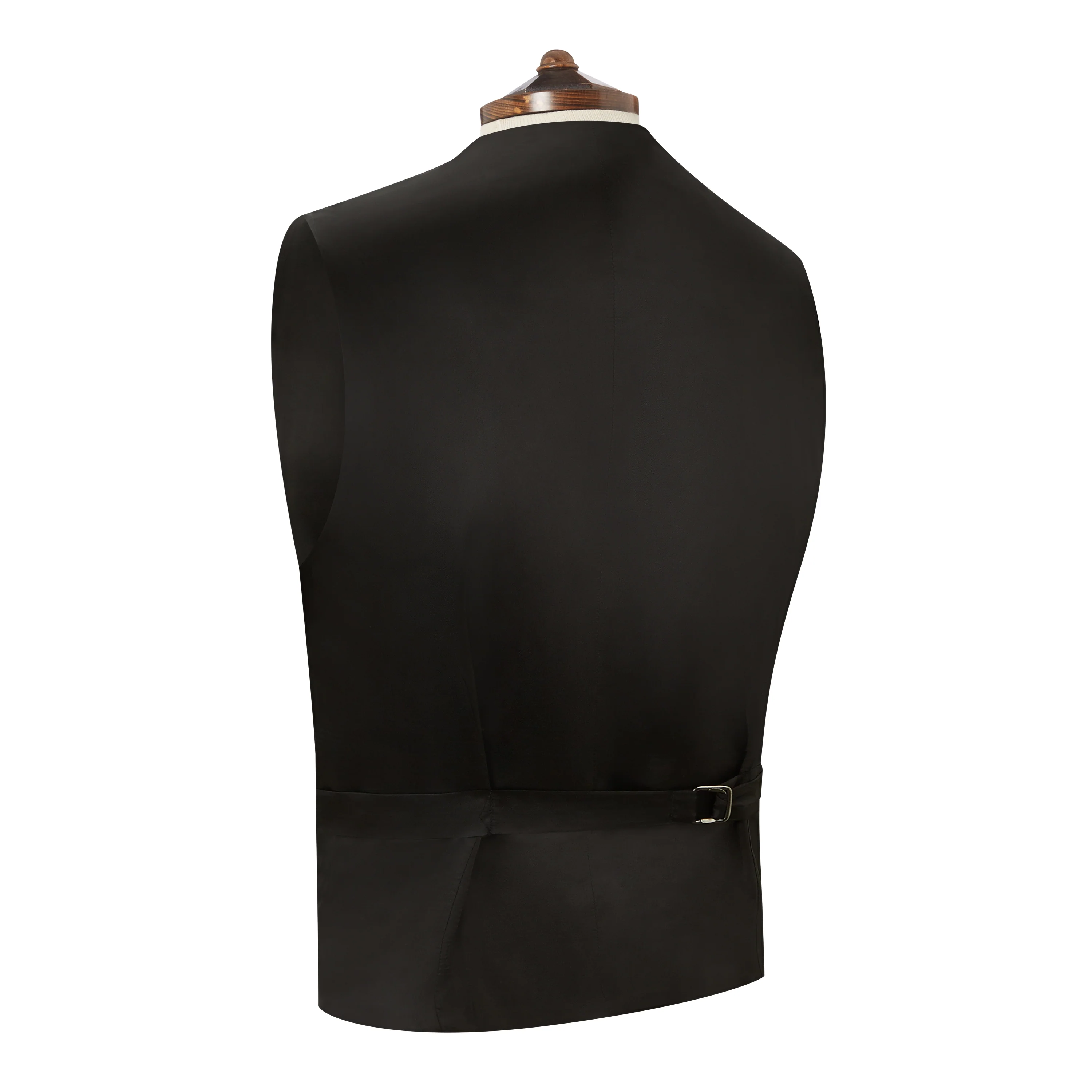 Hayward Purple Black Check Evening Waistcoat - Image 3