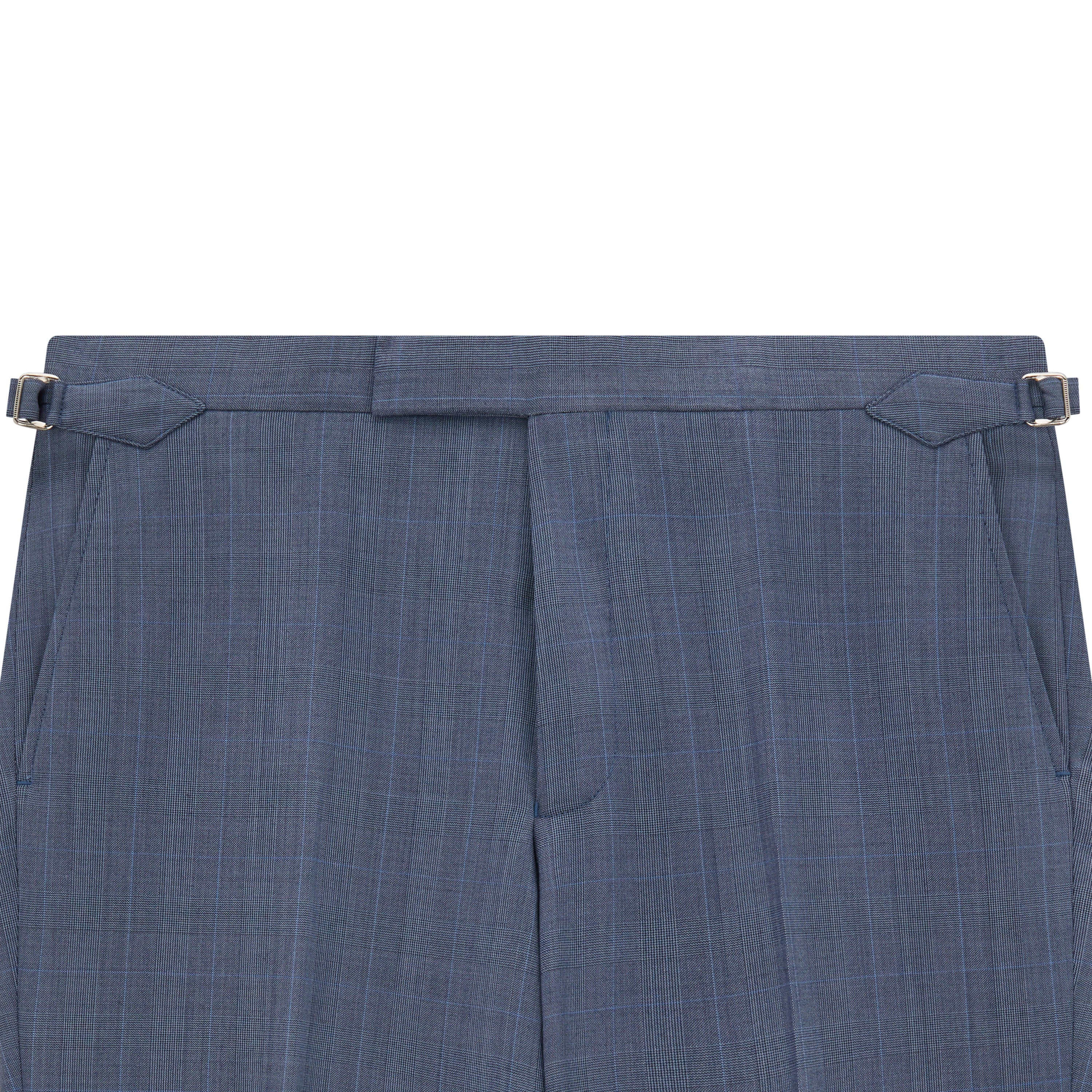 Holborn Blue Grey Prince Of Wales Check Suit - Image 7