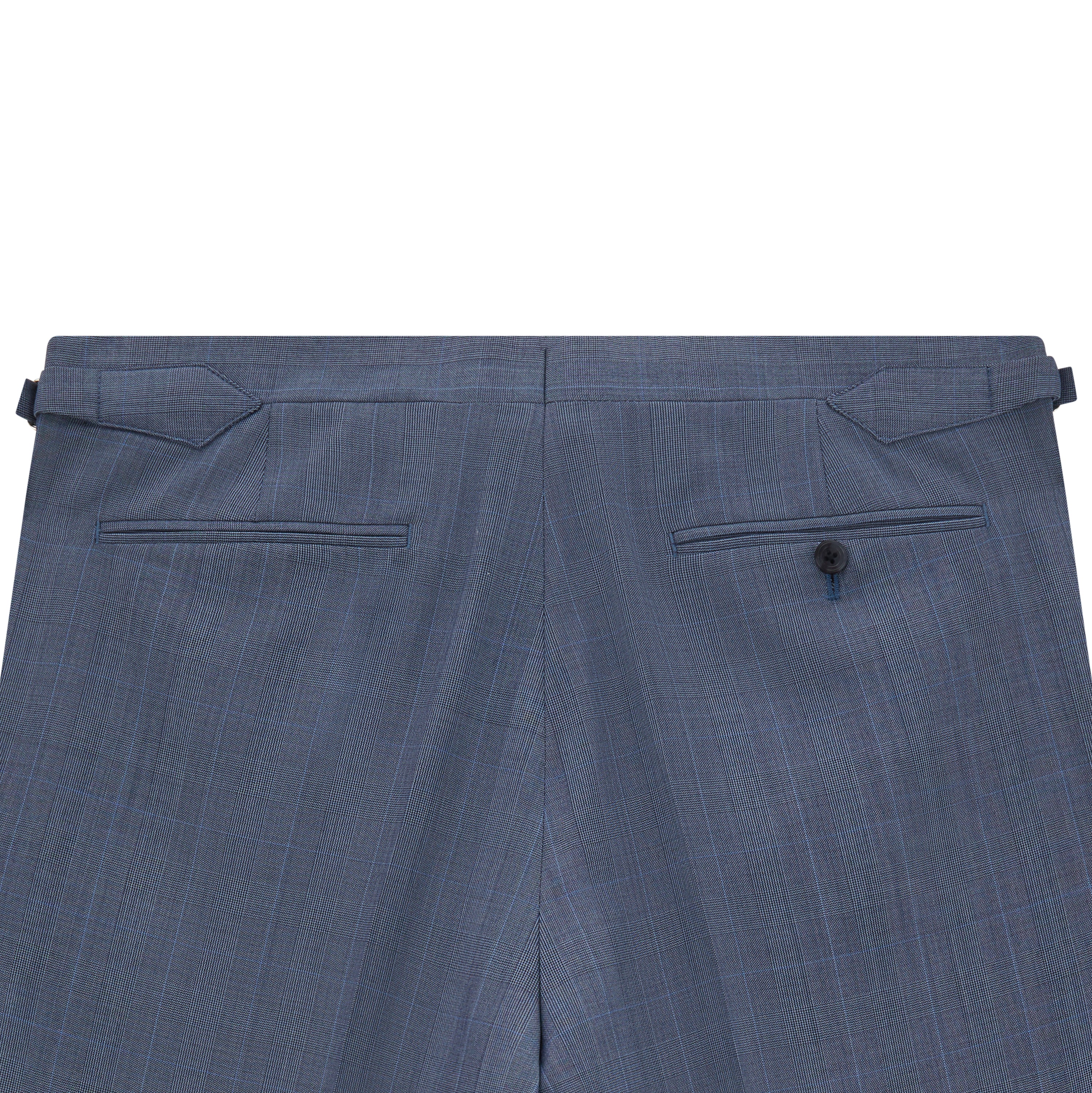 Holborn Blue Grey Prince Of Wales Check Suit - Image 8