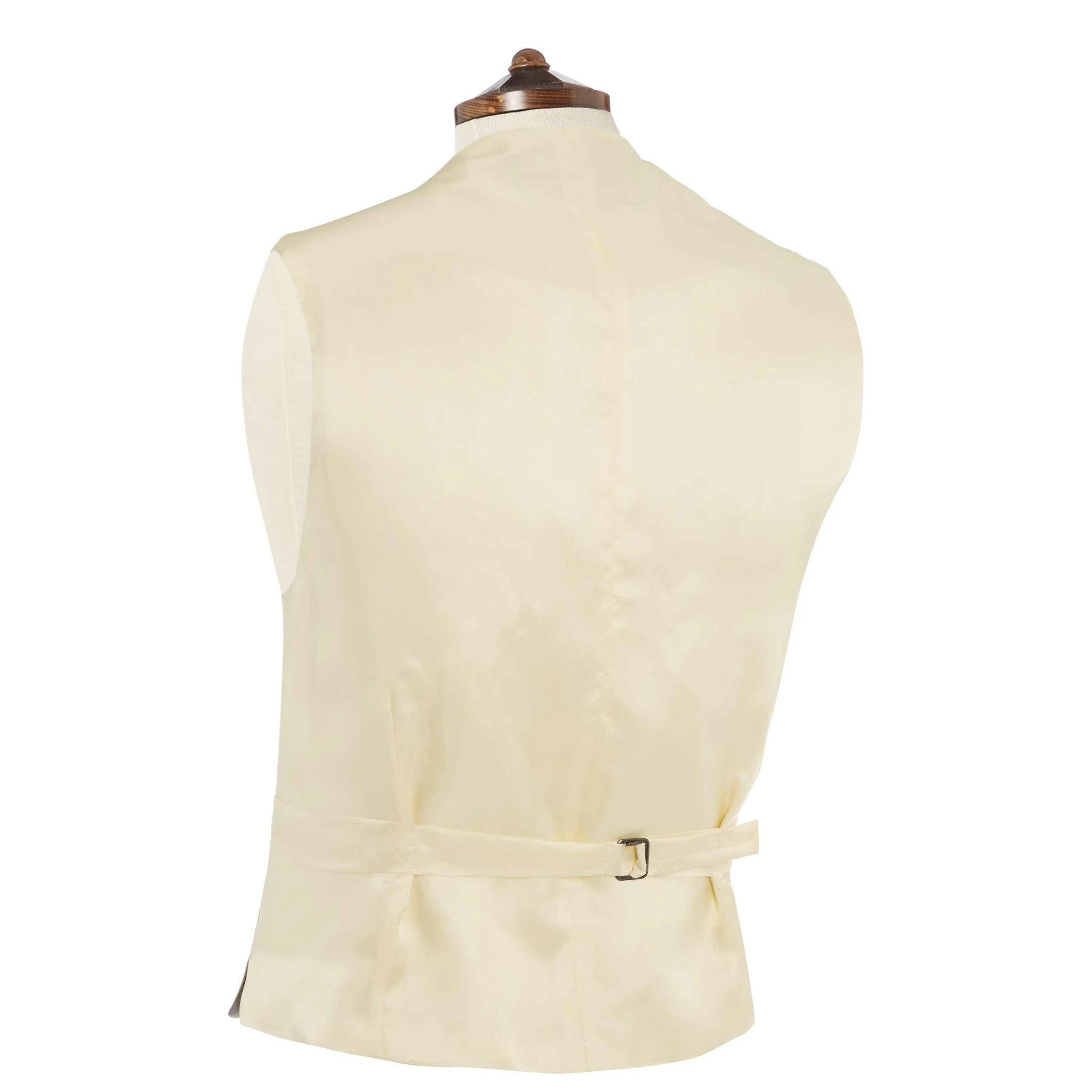 Hyde Beige Linen Waistcoat - Image 2
