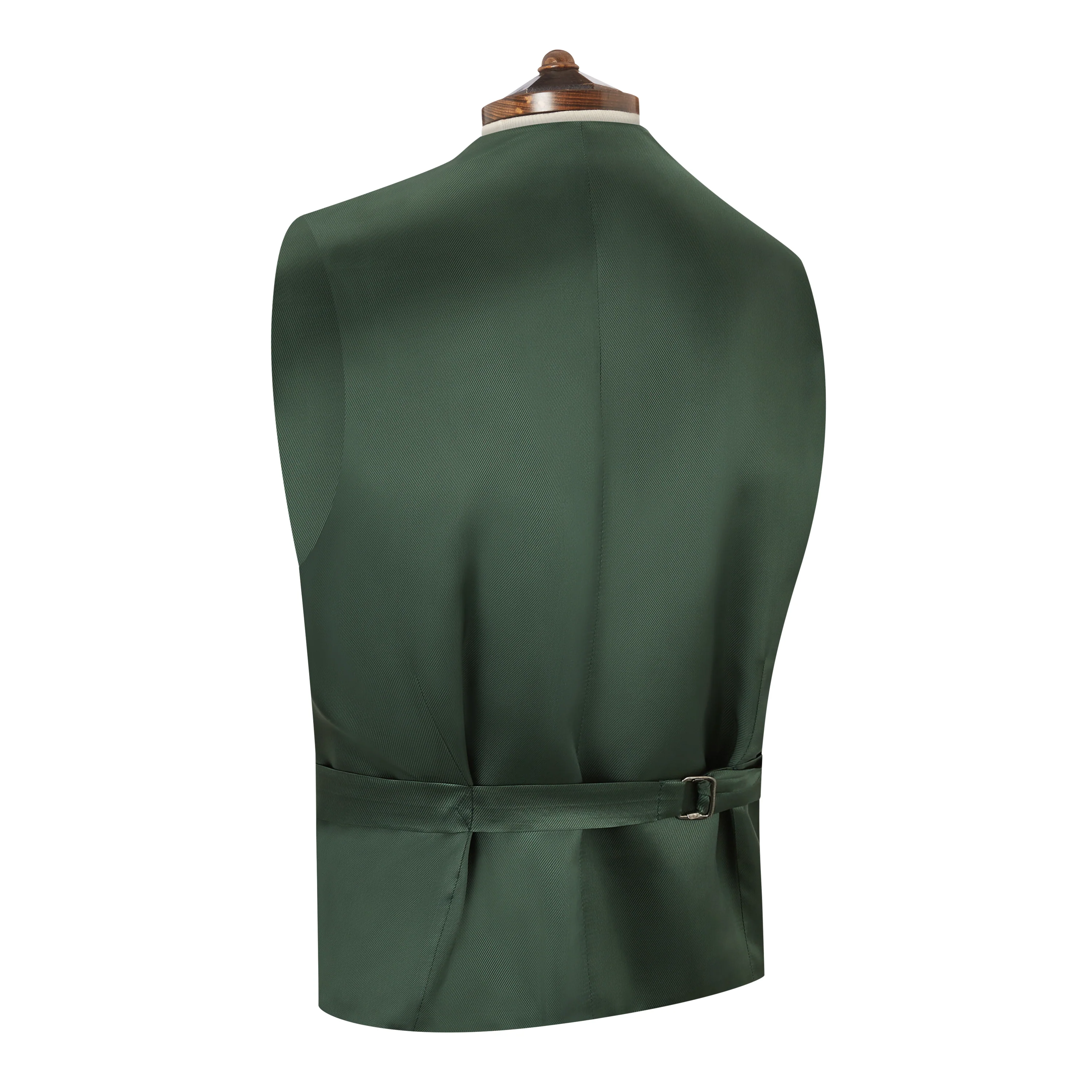 Hyde Herringbone Linen Waistcoat - Image 3