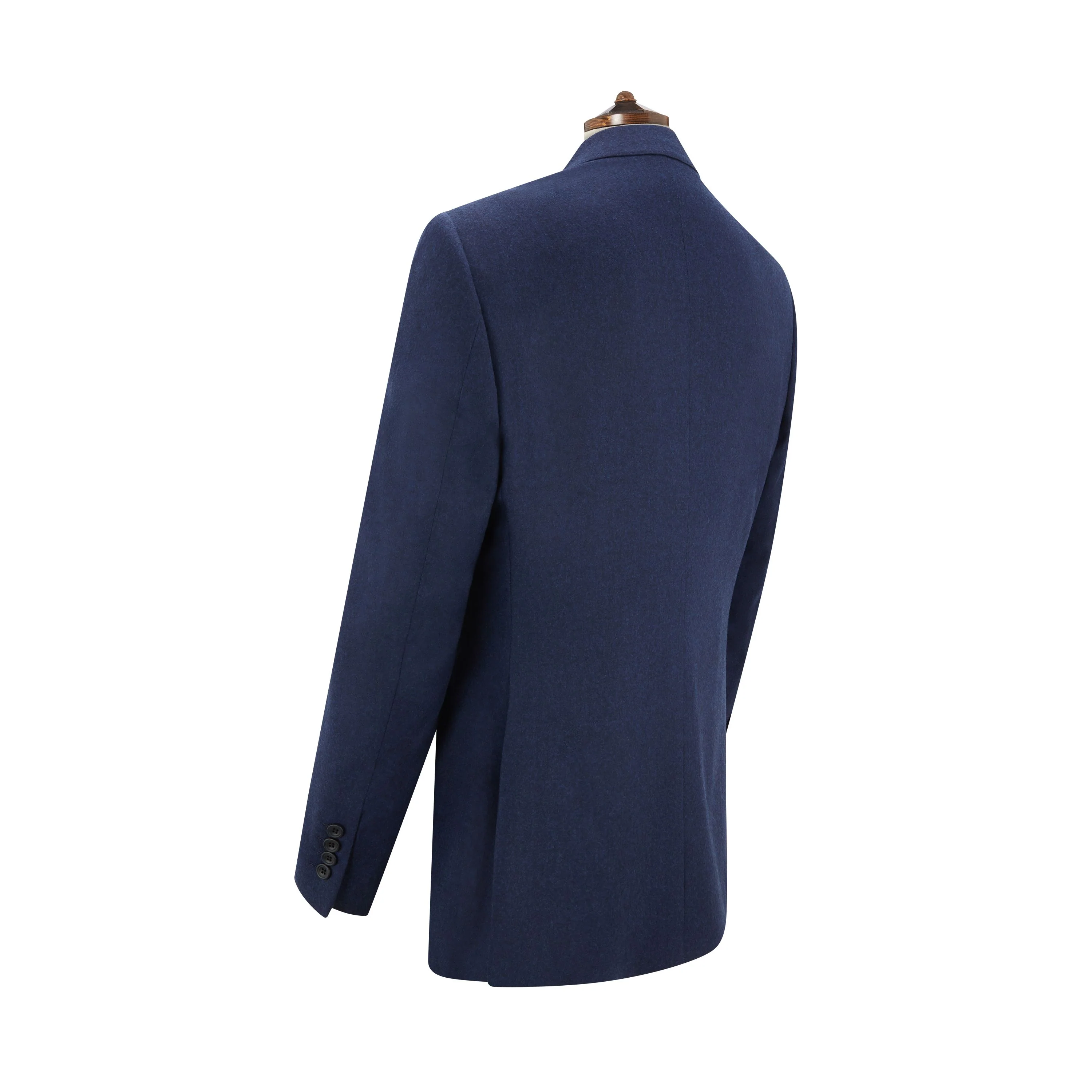 Kensington Reverse Pleat Navy Flannel Suit - Image 2