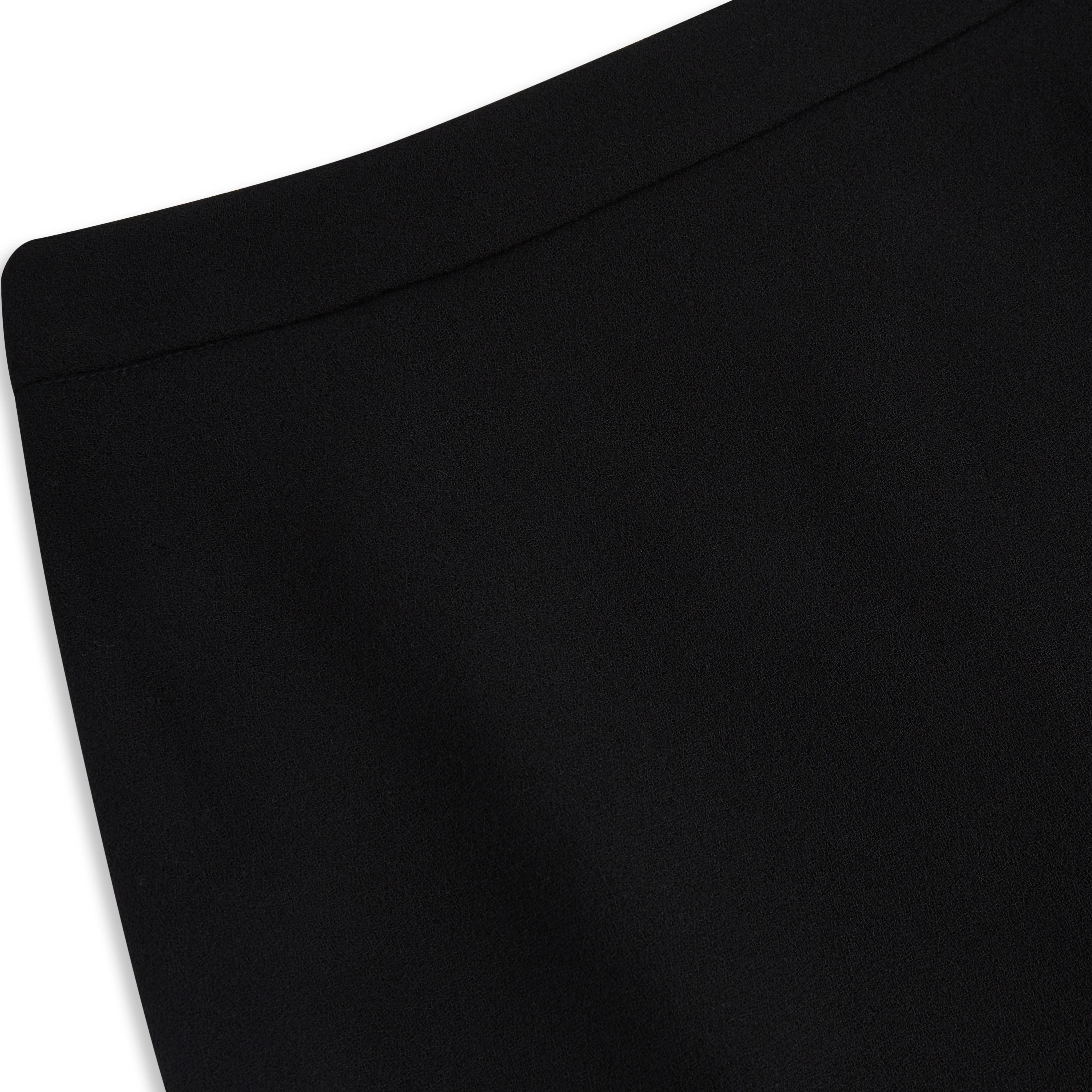 Leia Tailored Wool Crepe Skirt - Image 3