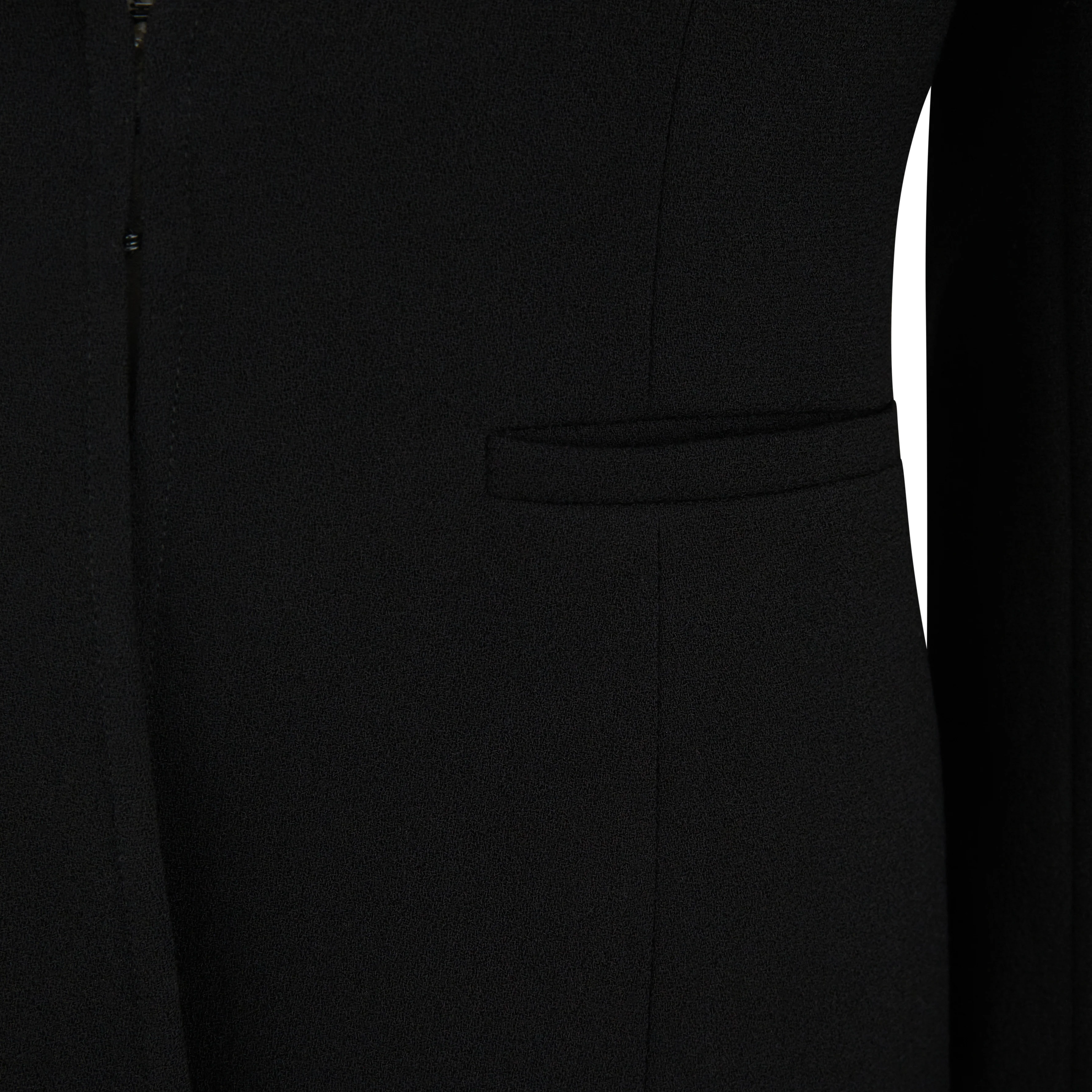 Lily Tailored Wool Crepe Clasp Jacket - Image 4