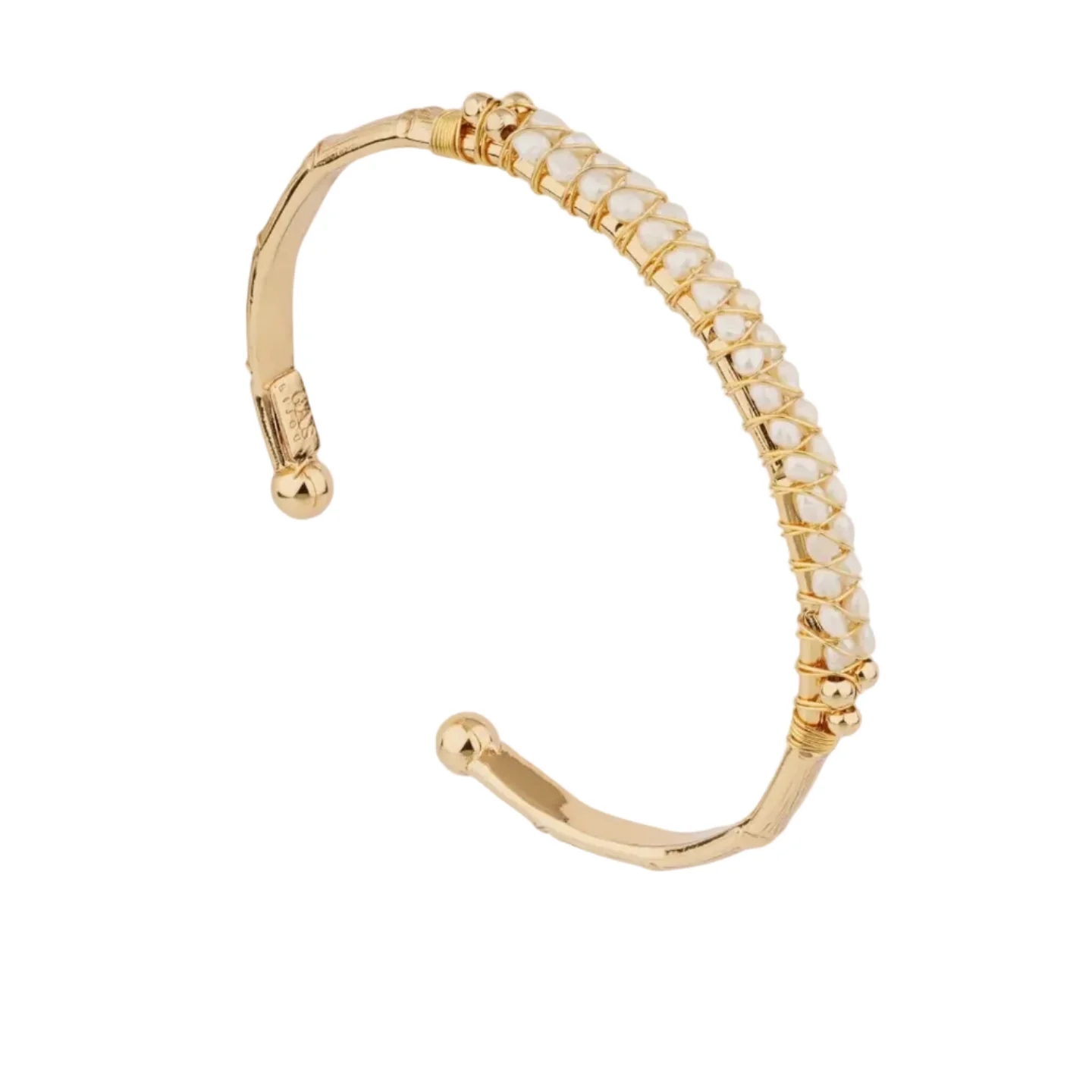 Lyre bangle bracelet - Image 3