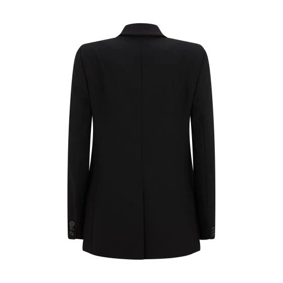 One Button Wool Stretch Jacket - Image 2