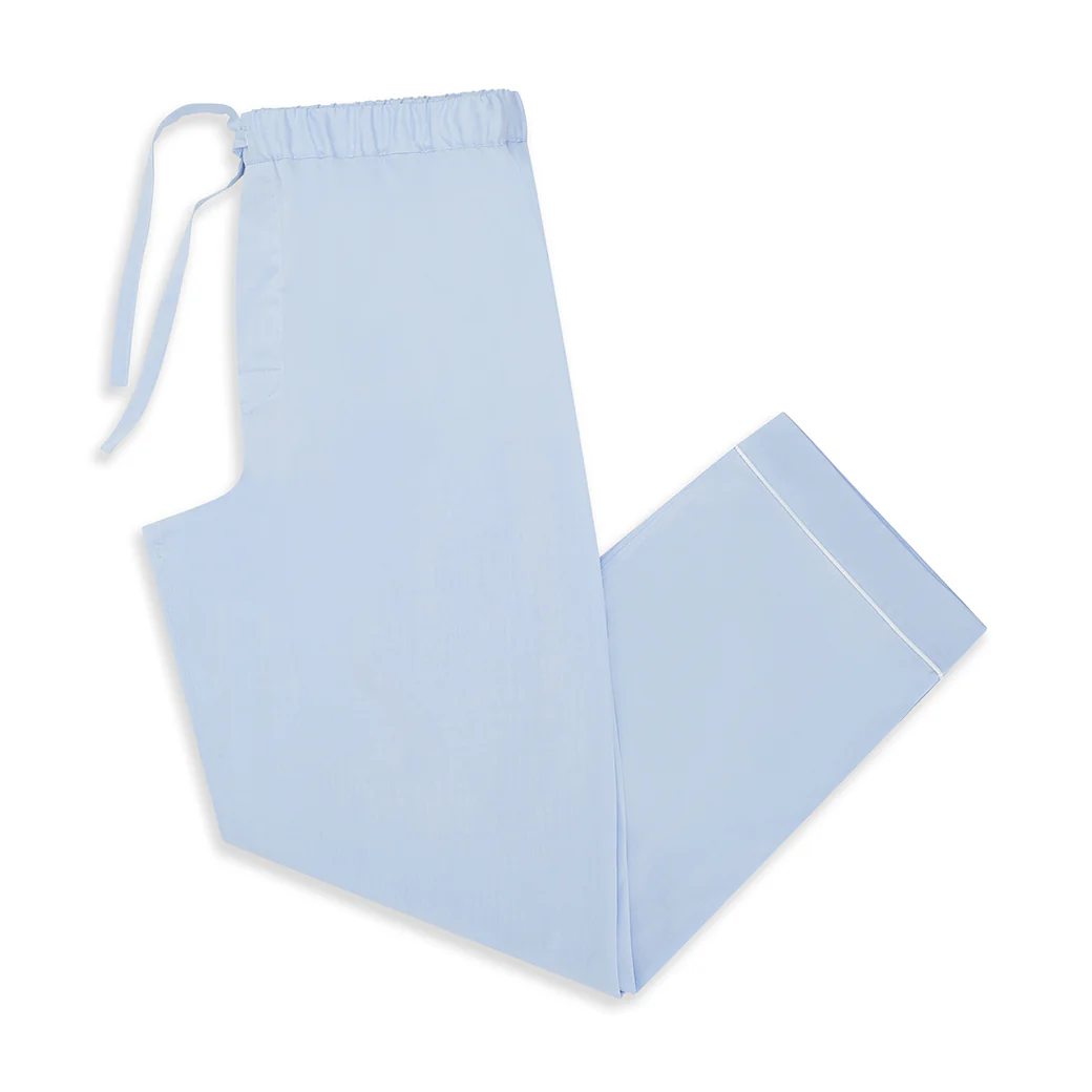 Blue Softest Two-Fold Cotton Pyjama Set - Image 4
