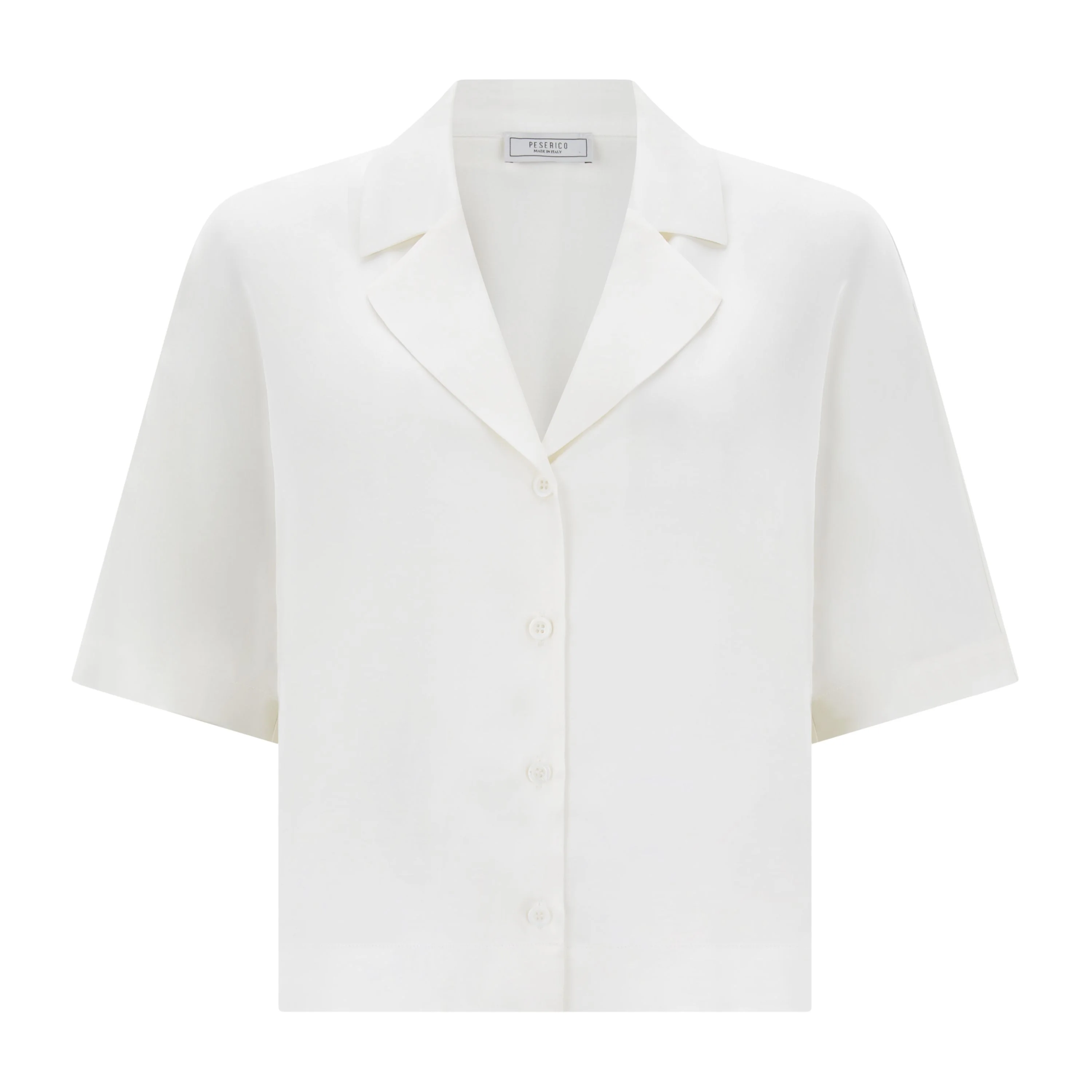 Satin Kimono Sleeve Shirt
