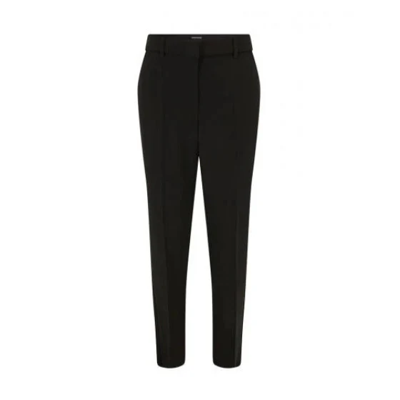 Tailored Cady Crepe Cigarette Trousers