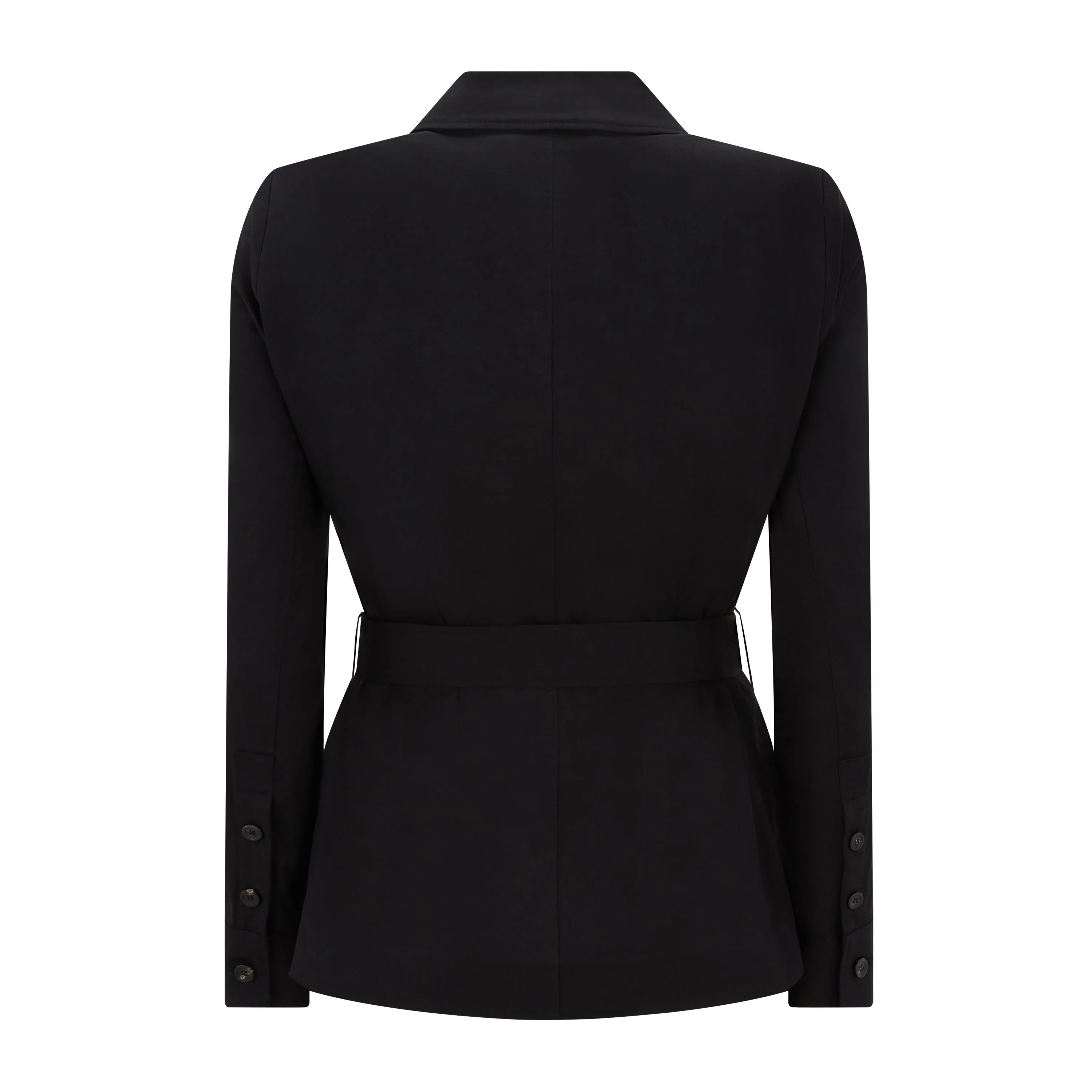 Tailored Cotton Gaberdine Double Breasted Jacket - Image 2