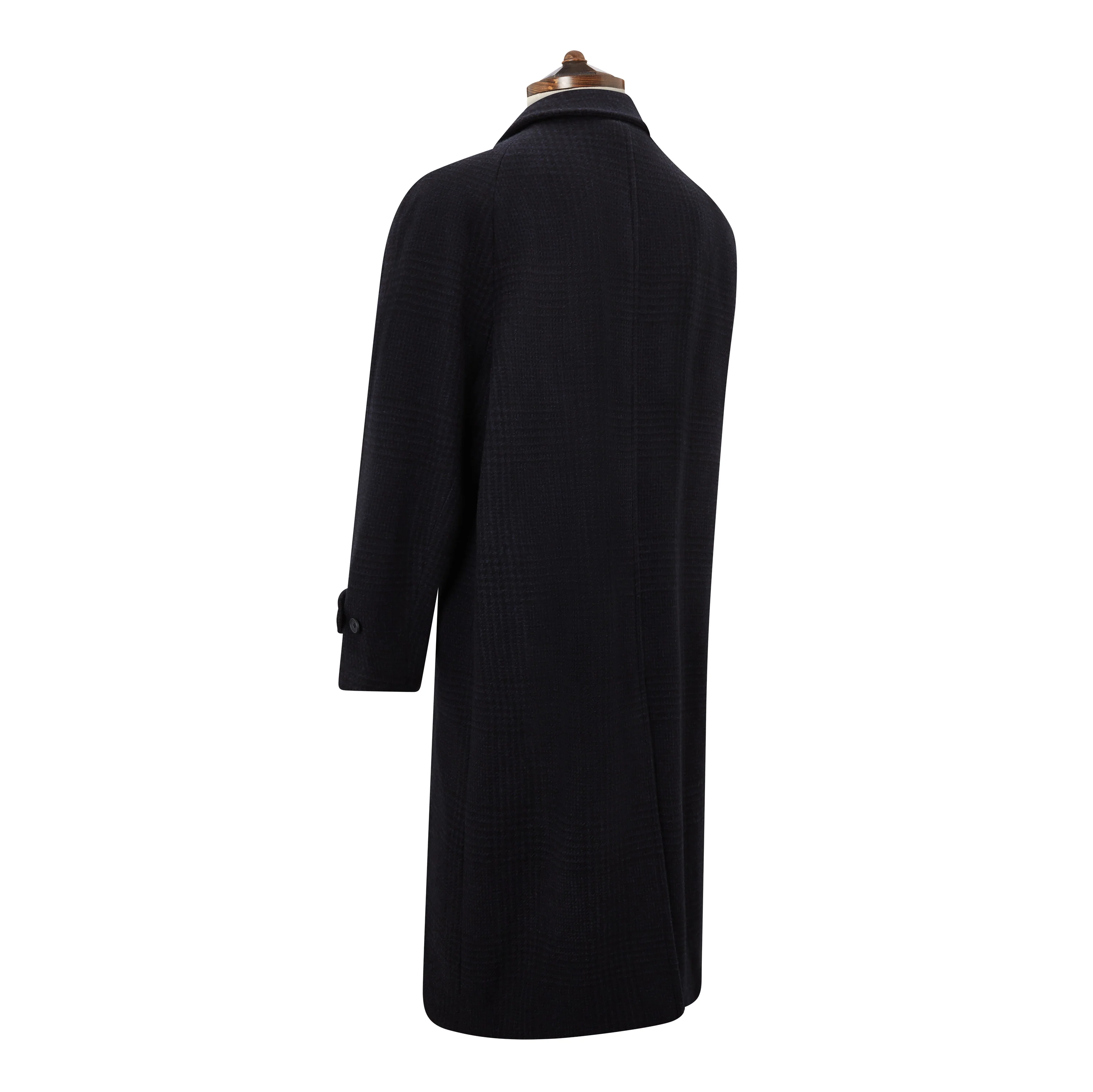 Templemore Navy Check Coat - Image 3