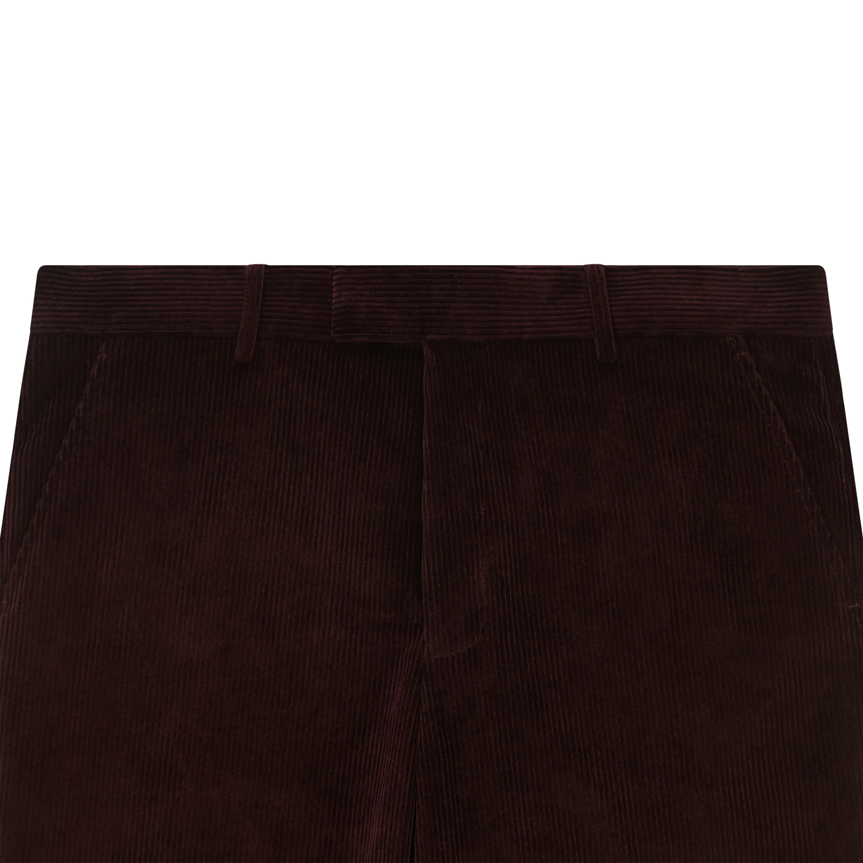 Thomas Aubergine Corduroy Trouser - Image 5