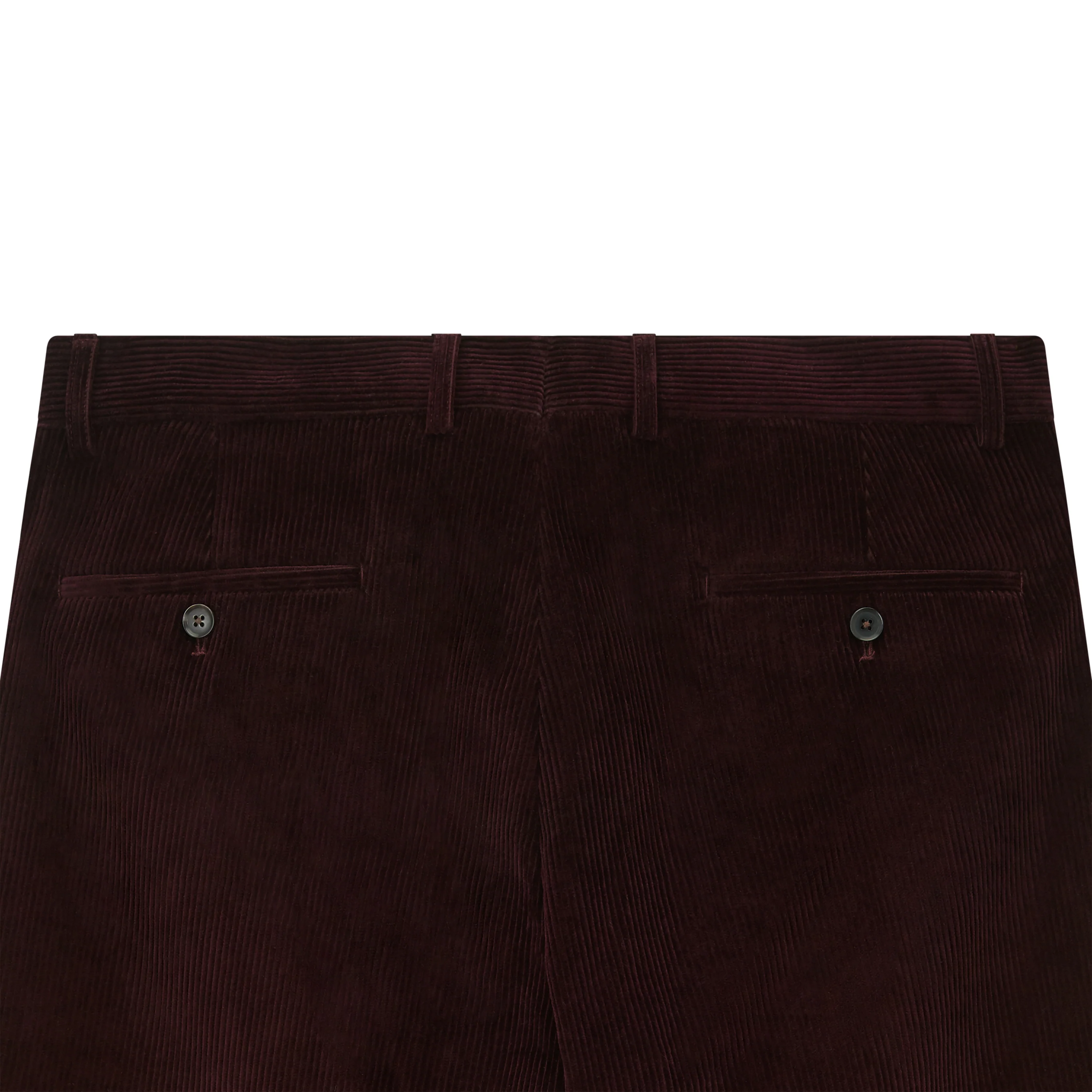 Thomas Aubergine Corduroy Trouser - Image 6