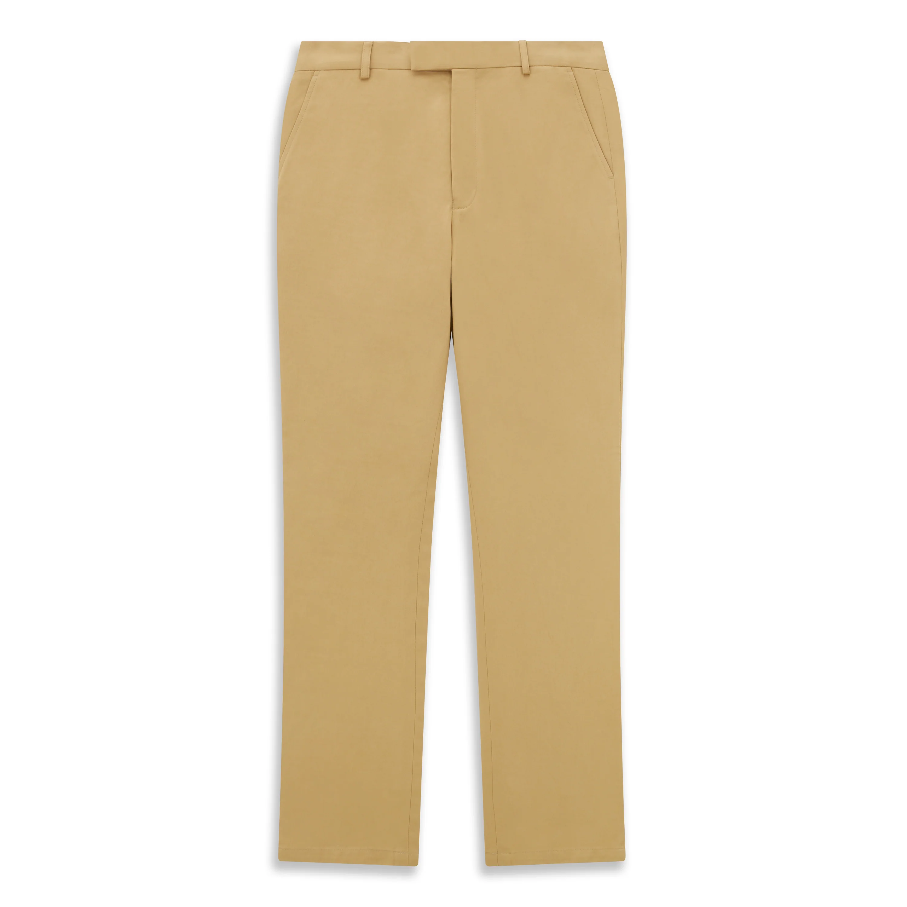 Thomas Beige Cotton Twill Trouser - Image 2