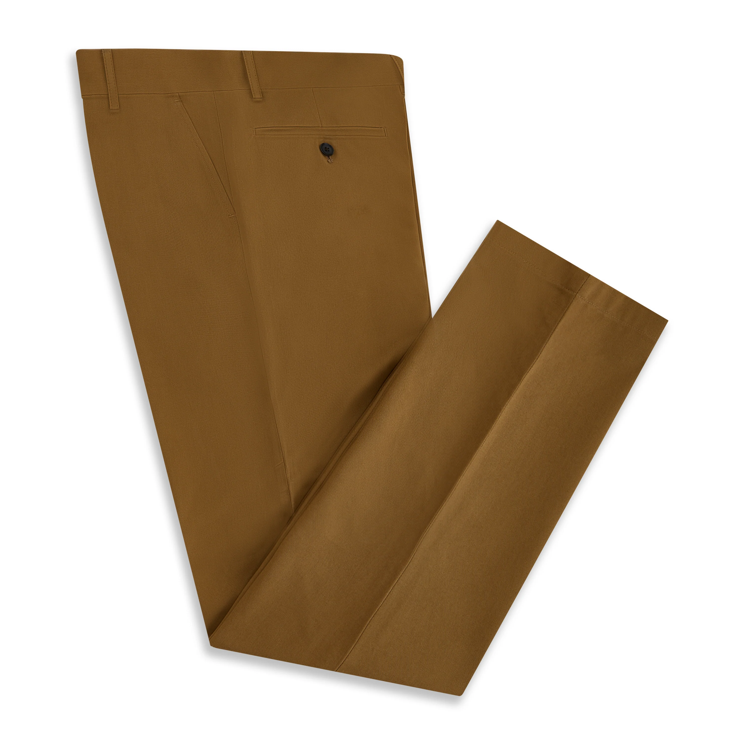 Thomas Tobacco Cotton Twill Trouser