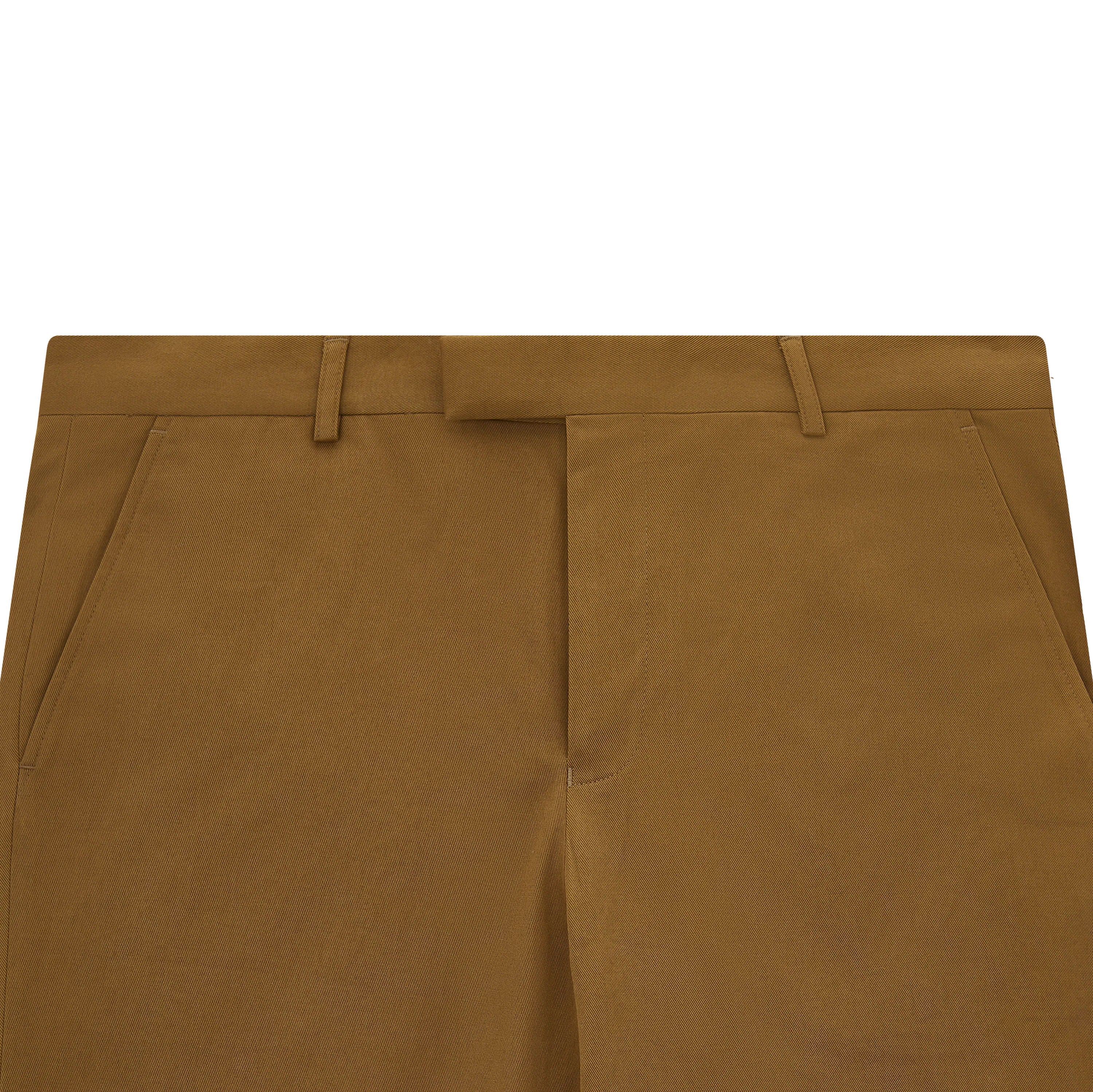 Thomas Tobacco Cotton Twill Trouser - Image 4