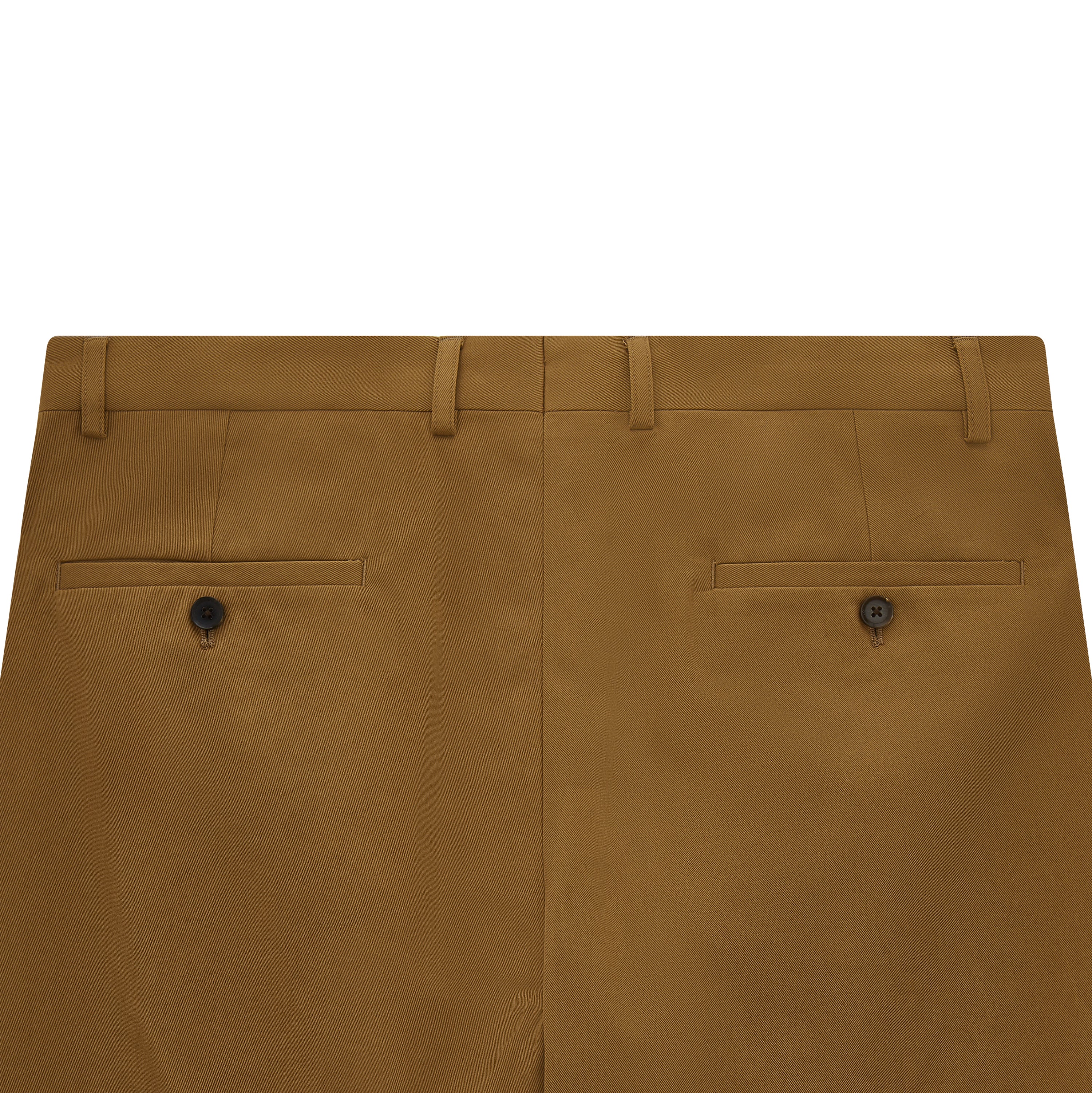Thomas Tobacco Cotton Twill Trouser - Image 5