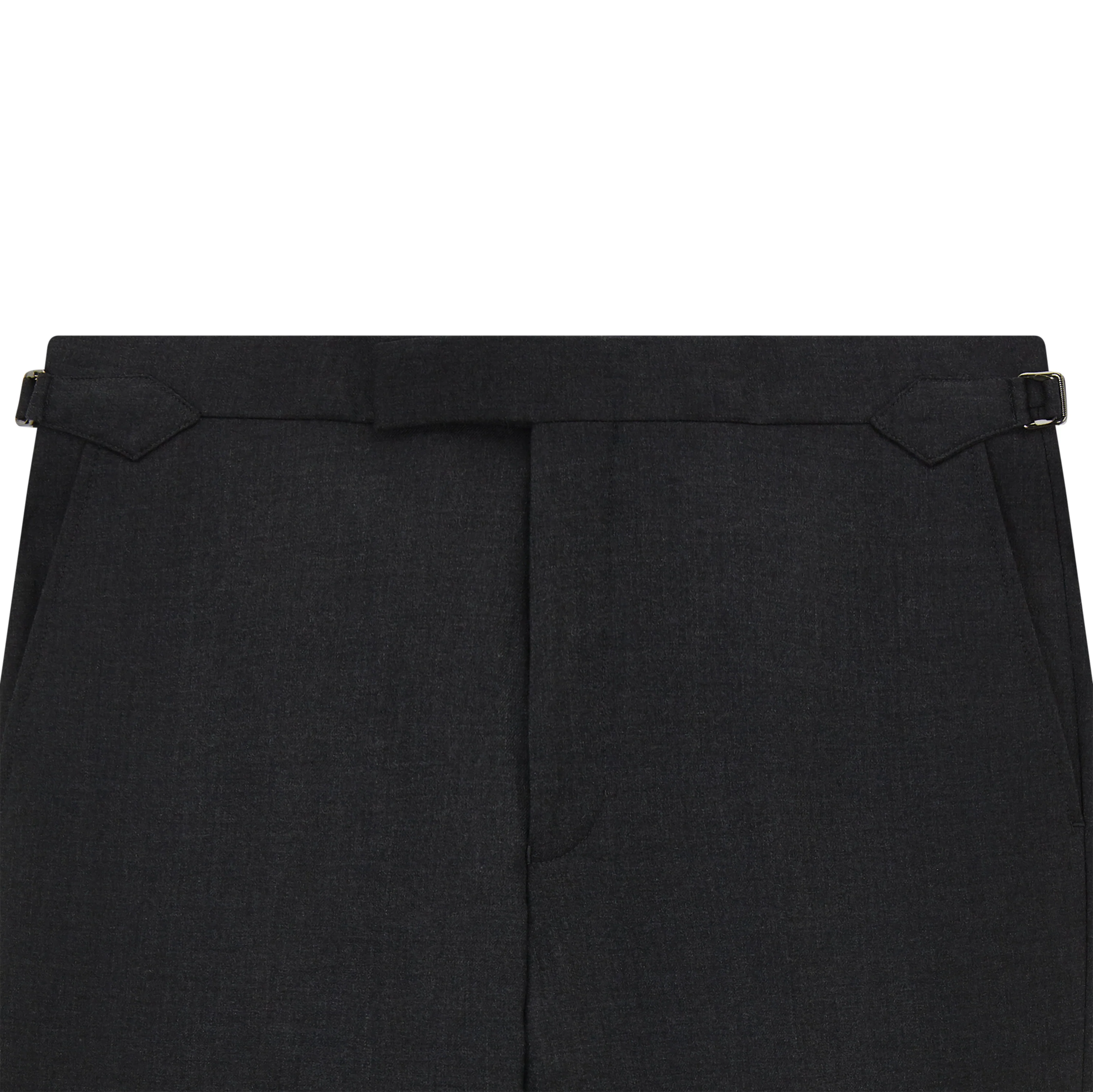 Thorne Charcoal Wool Cashmere Trouser - Image 4
