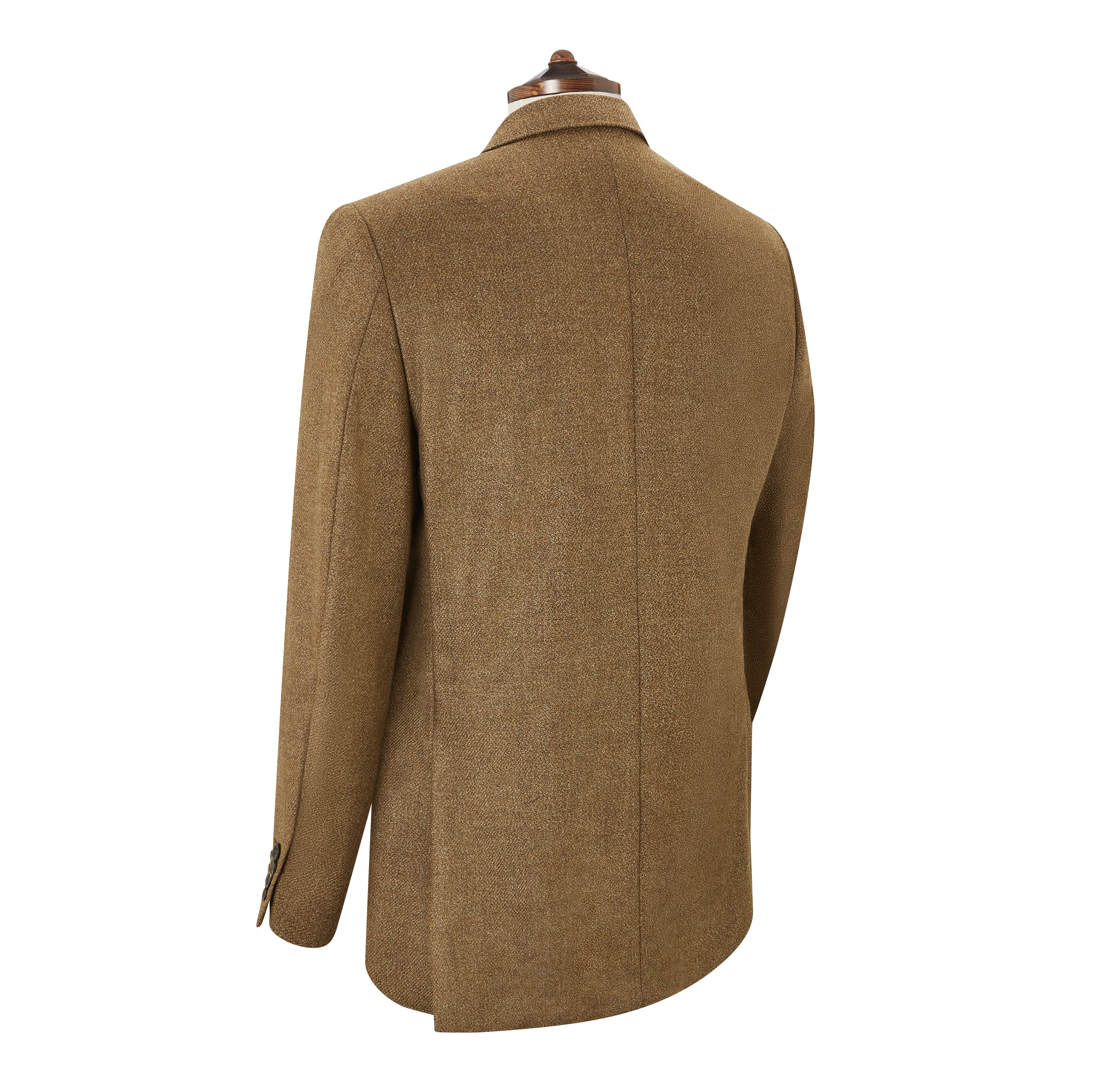 William Biscuit Tweed Wool and Silk Jacket - Image 3
