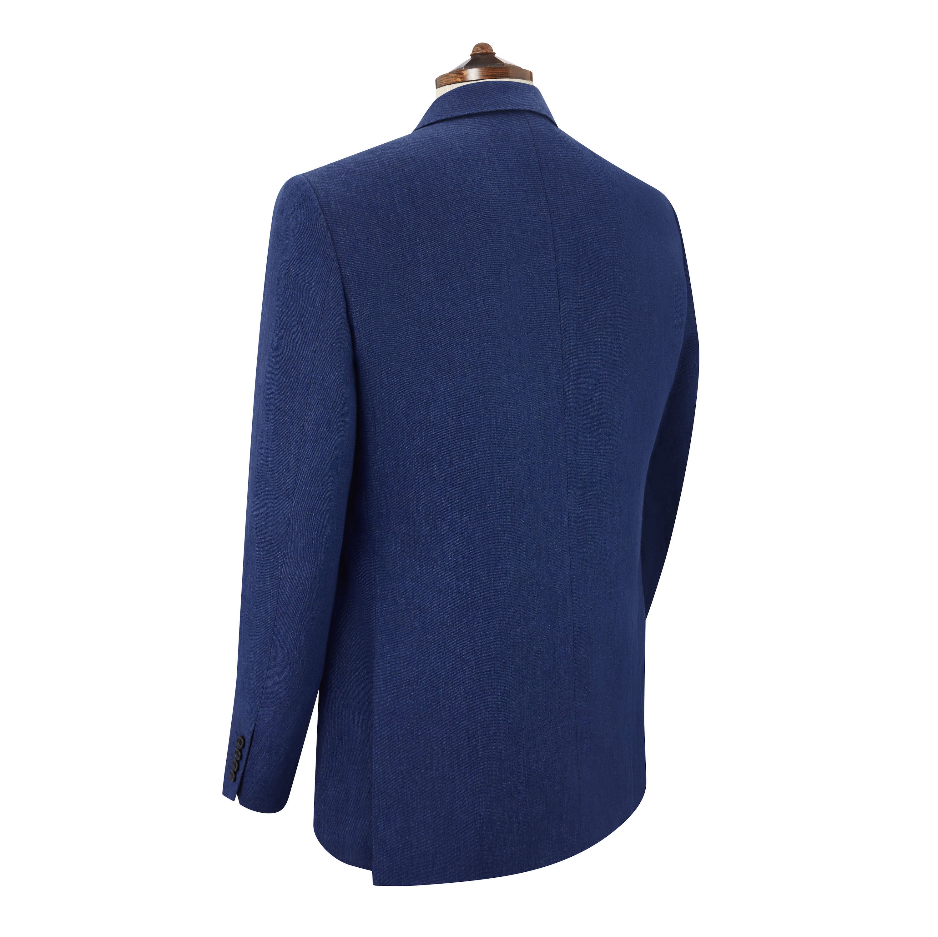 William Cobalt Blue Linen Jacket - Image 5