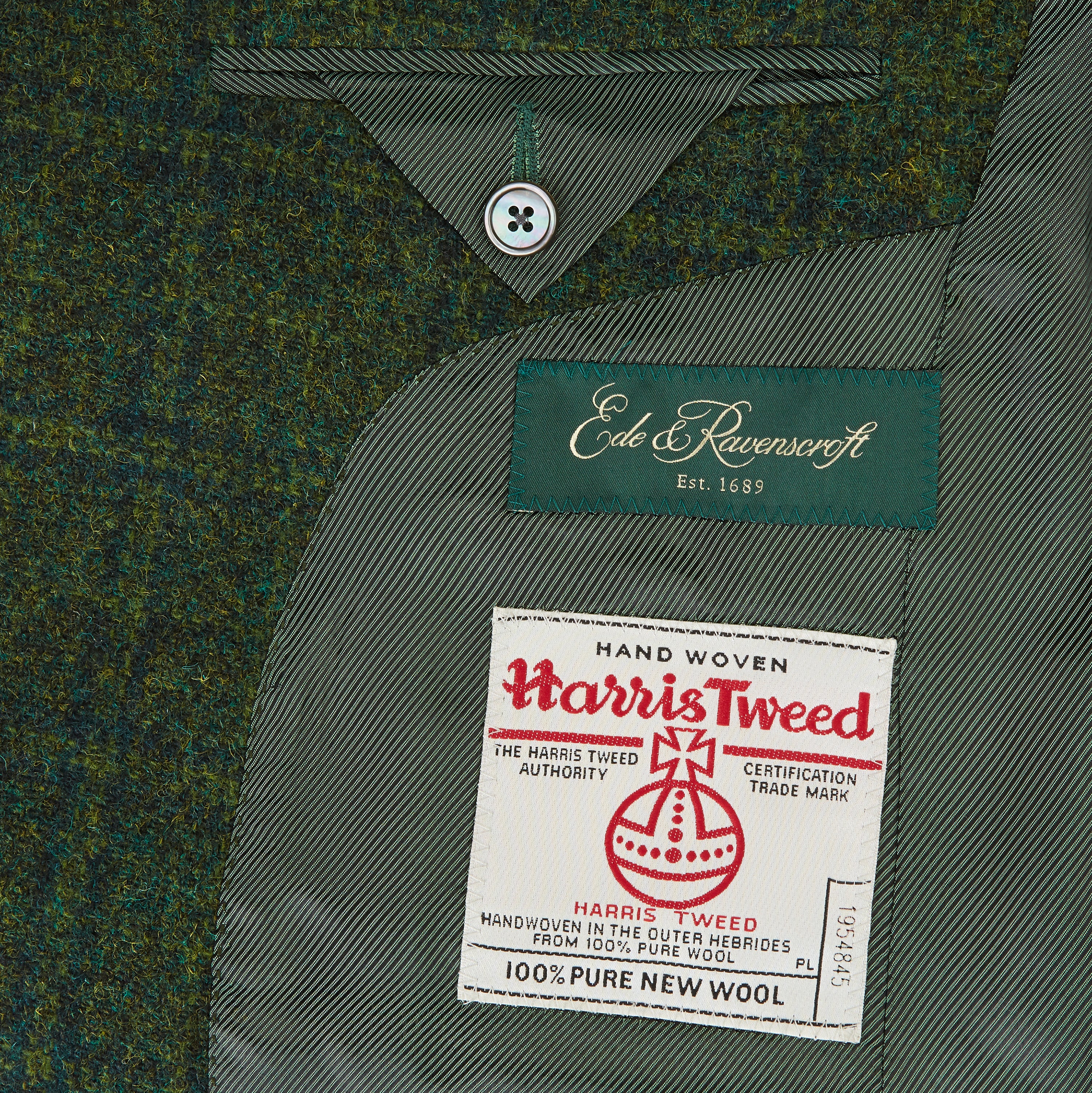 William Green Check Tweed Jacket - Image 5