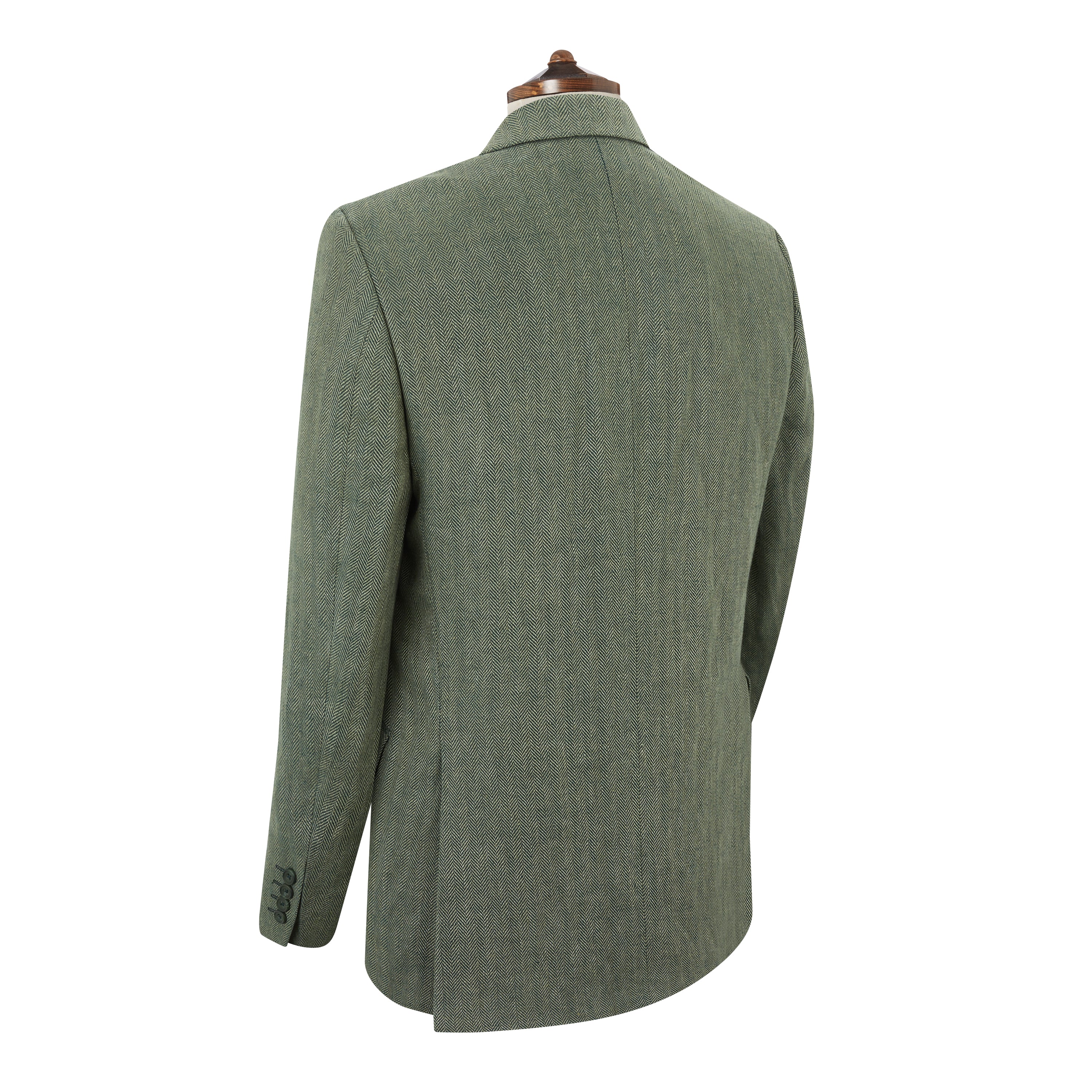 William Green Herringbone Linen Jacket - Image 5