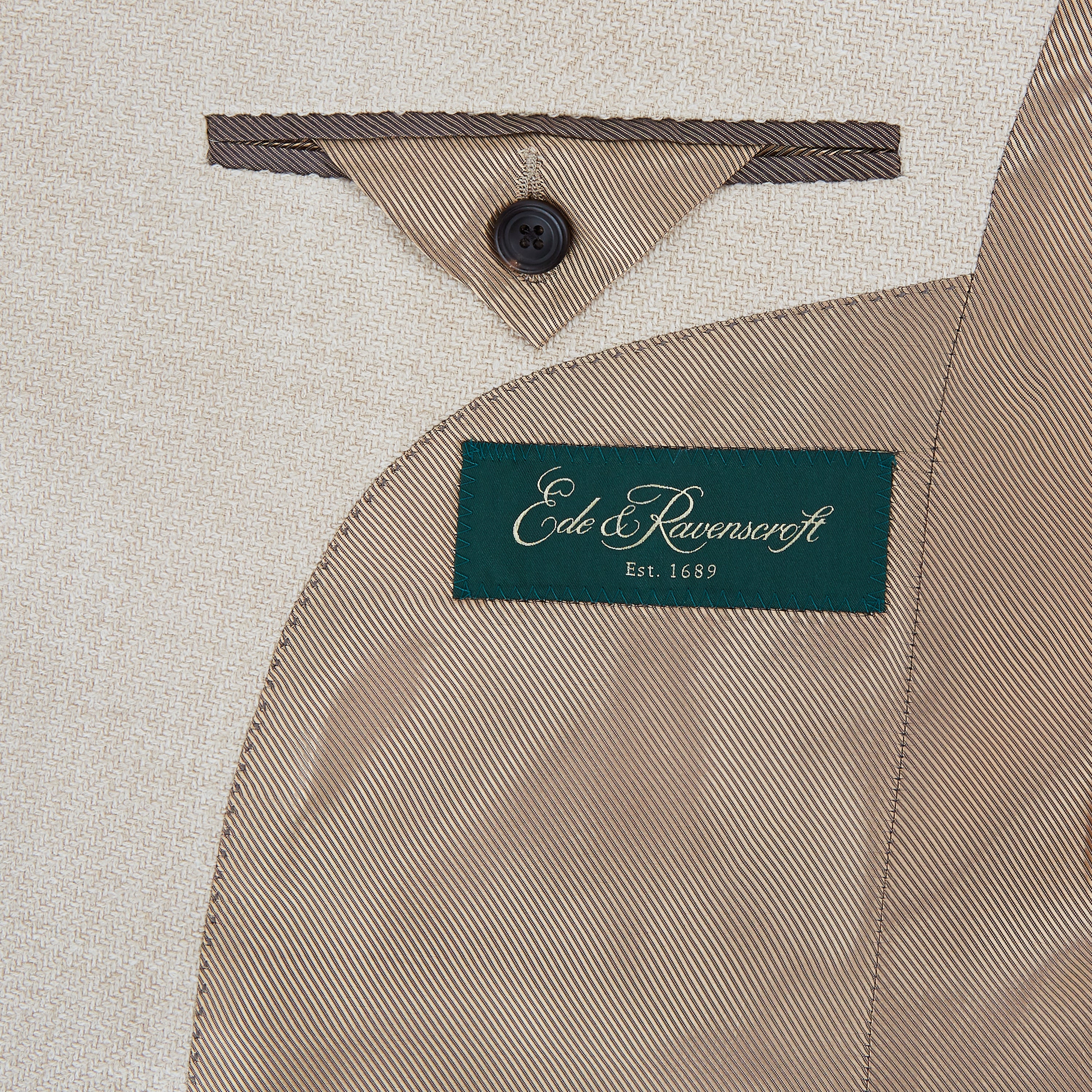 William Ivory Basketweave Jacket - Image 5